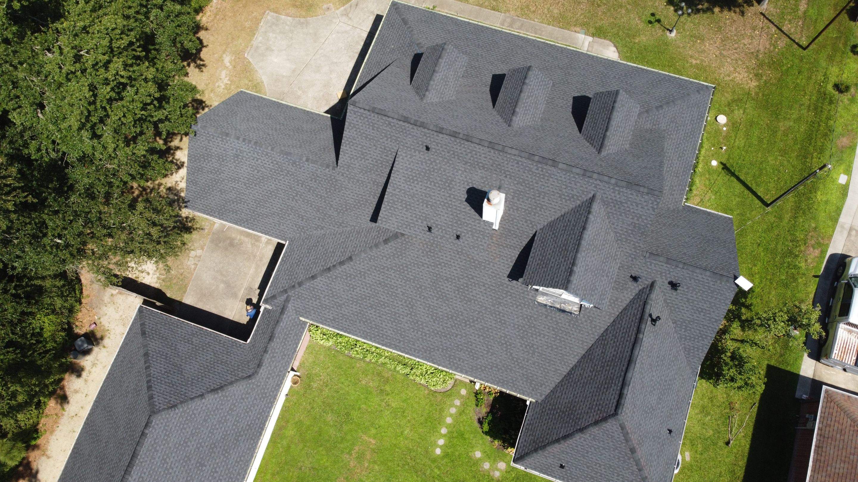 Comprehensive GAF Architectural Shingle Roof Replacement in Houston by Good Vibes Roofing