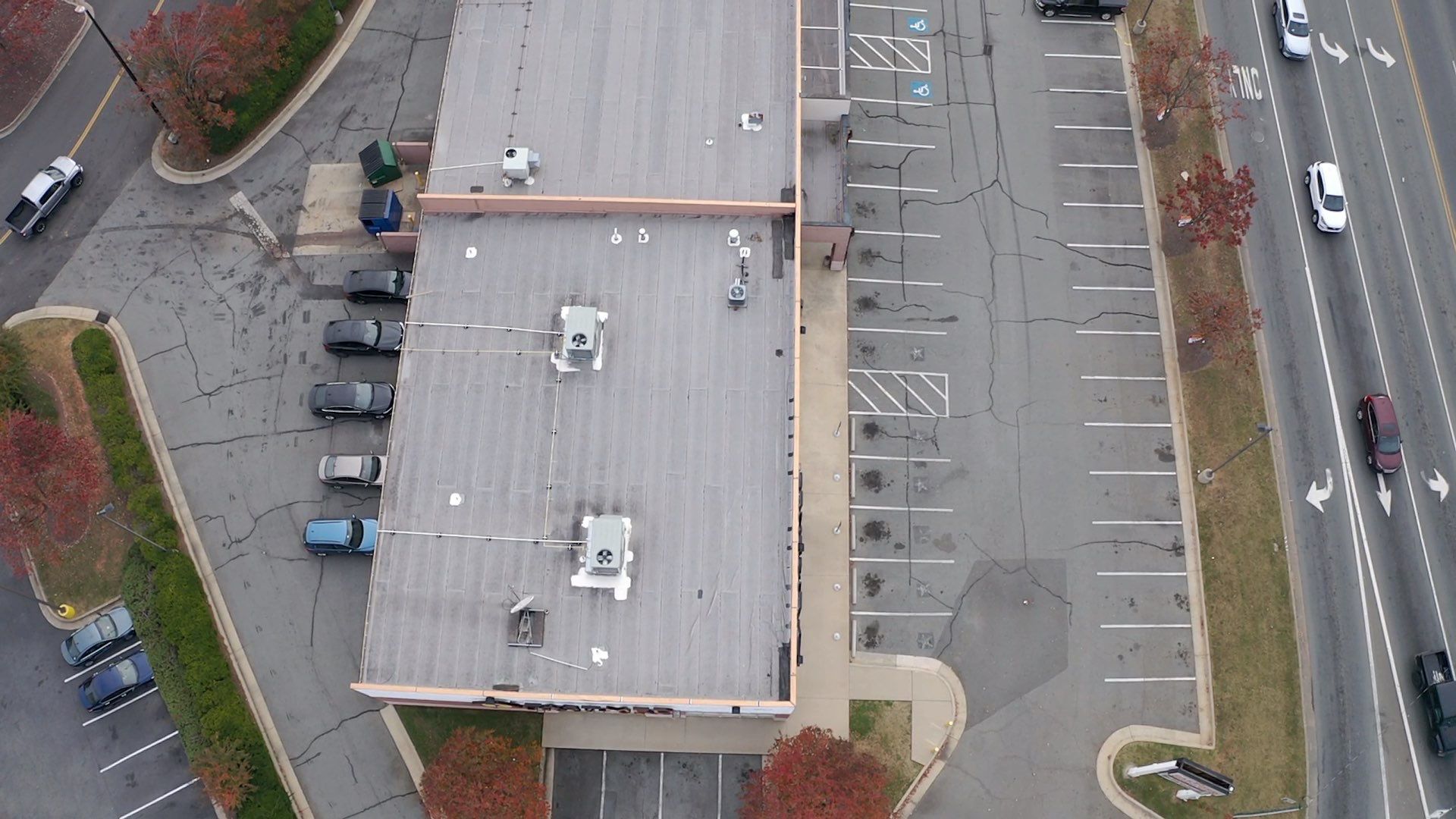 Commercial Coating using Poly Urerthane and Silicone Coating by Just In Time Roofing and Restoration