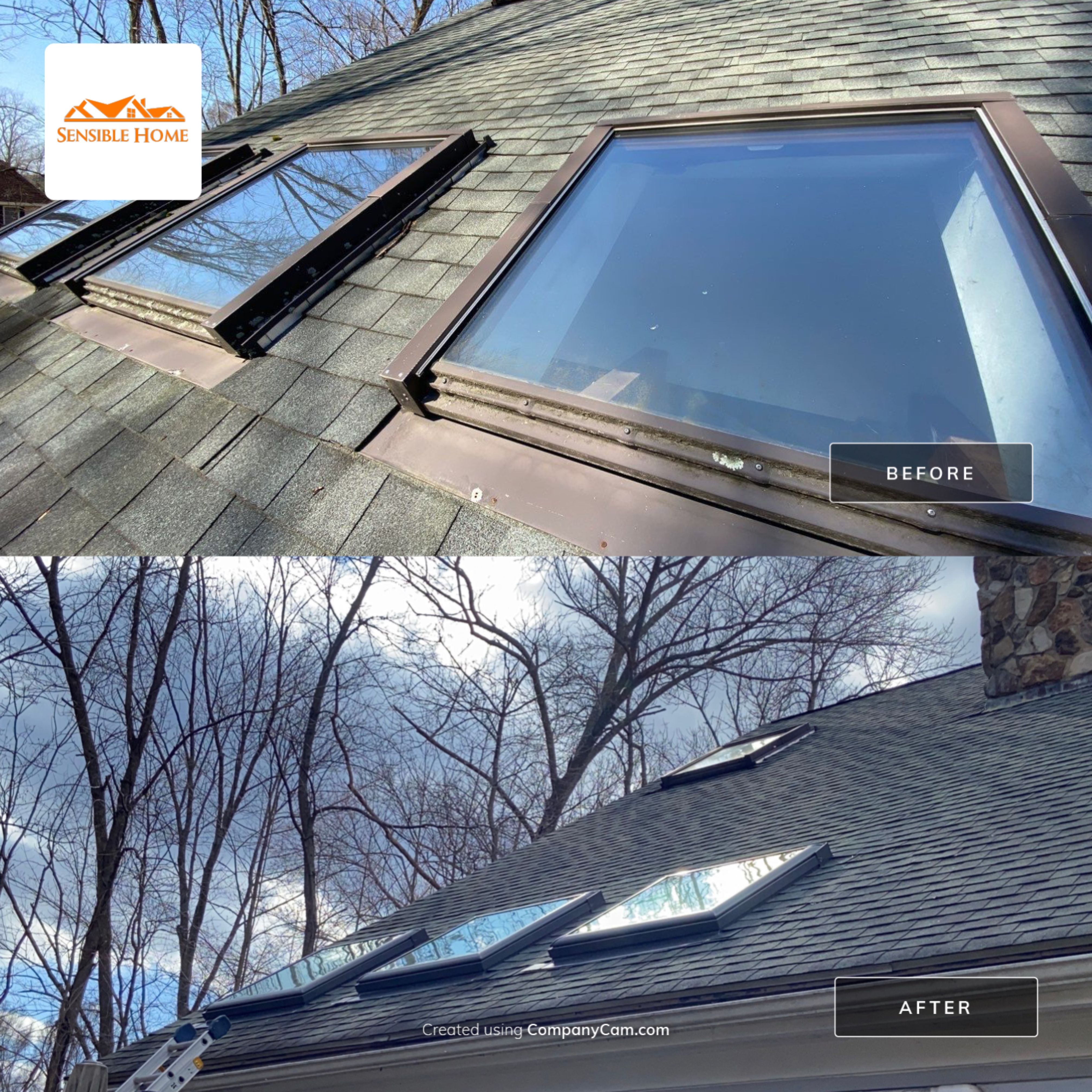 Window Installation using Velux Skylights by Sensible Home Solutions