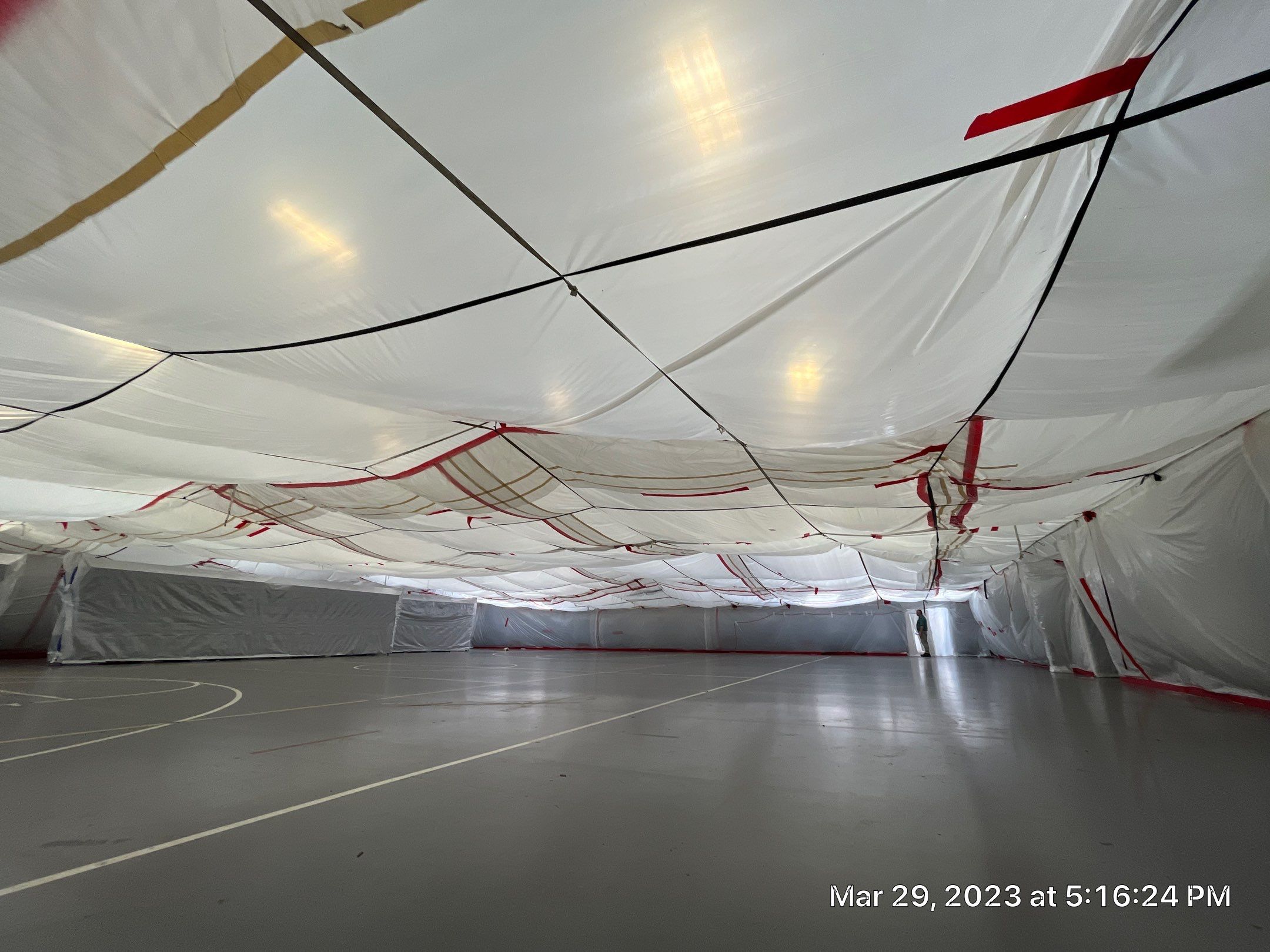 Mercury Remediation - Gym Flooring by EAS Environmental, LLC.