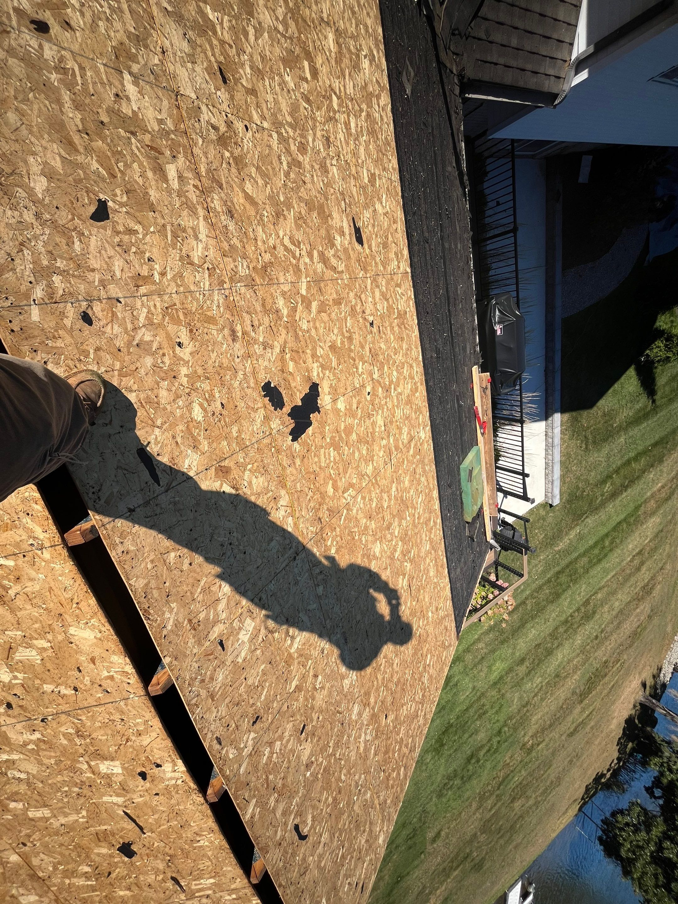 Roof Replacement using MS Standing Seam Roof Western Rust by 180 Contractors