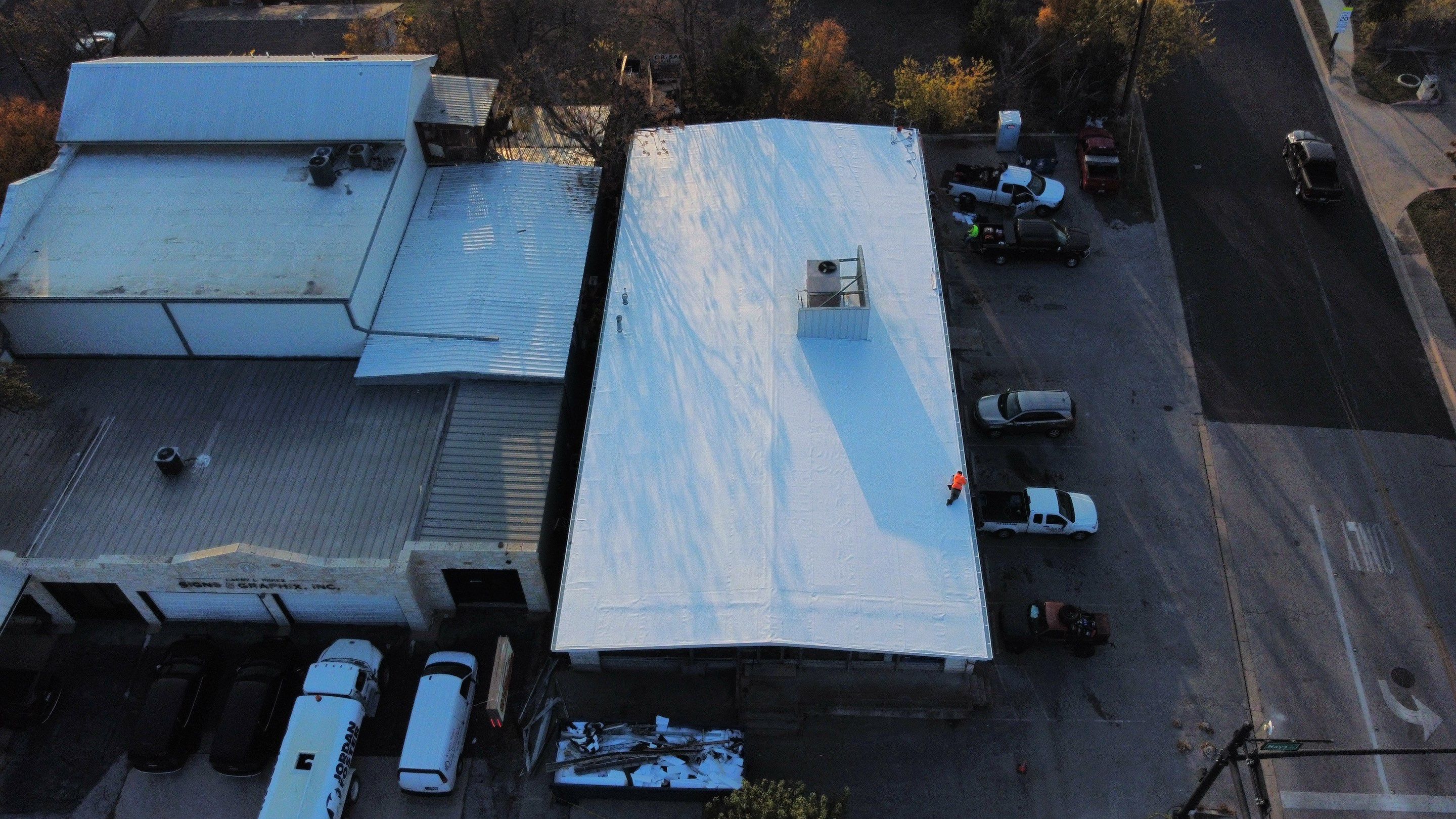 Project in Round Rock by Hartland Roofing & Construction