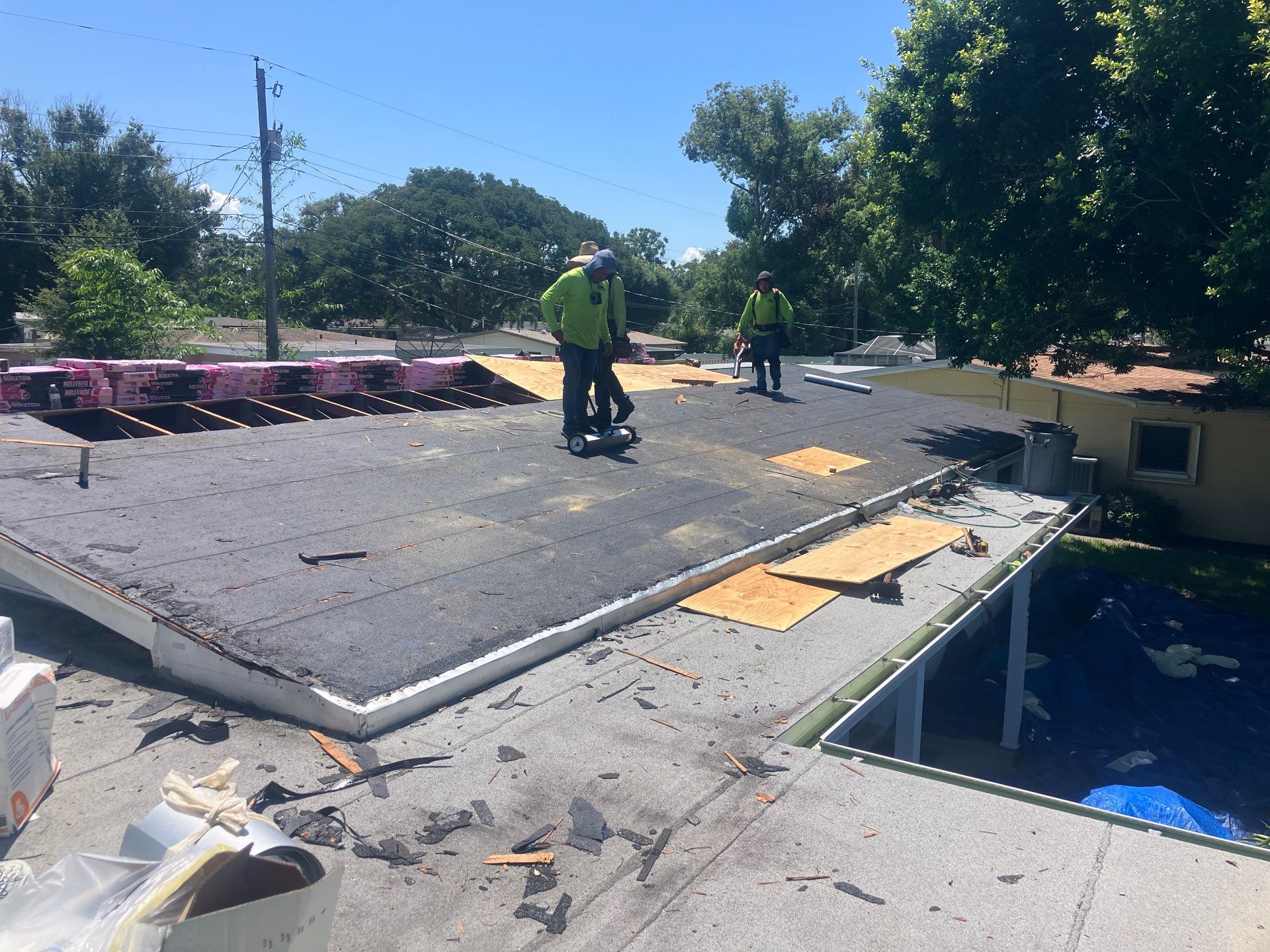 Project in St. Petersburg 33702 by Mitchell Roofing Company LLC 