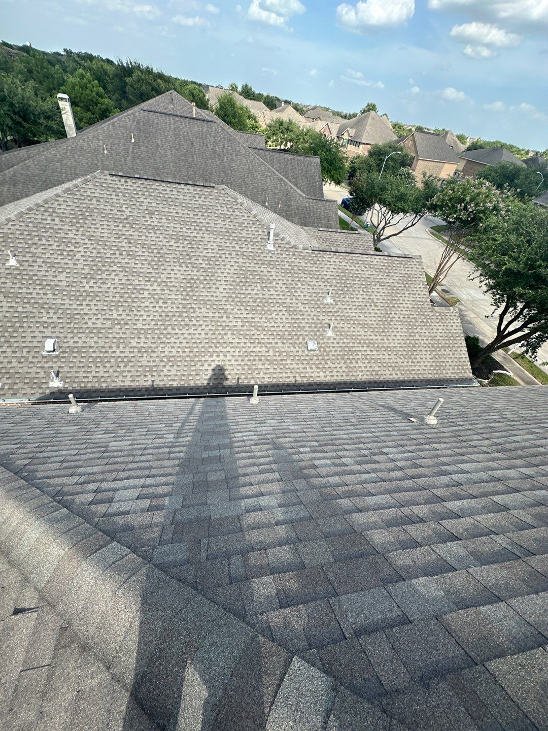 Residential Roofing Installation using Owen's Corning Duration (Lifetime) Shingles by Roof Repair Company