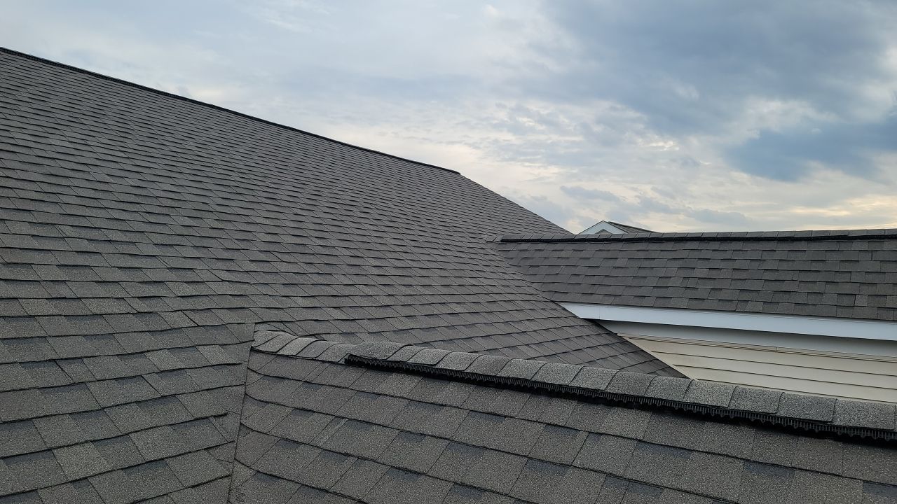 ATLAS PINNACLE PRISTINE COLOR: WEATHERED WOOD DRIP EDGE: WHITE by Eagle Eye Roofing