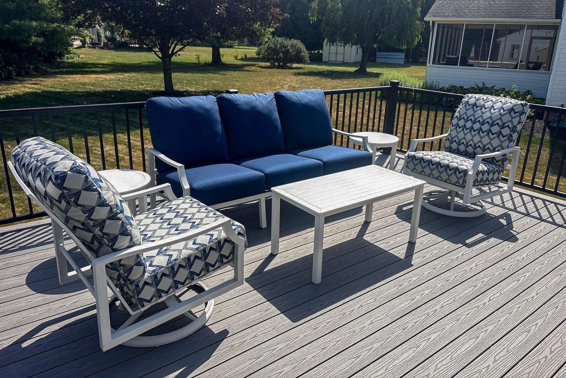 Sofa Set and 2-Seater Counter Set by Bowman's Stove & Patio
