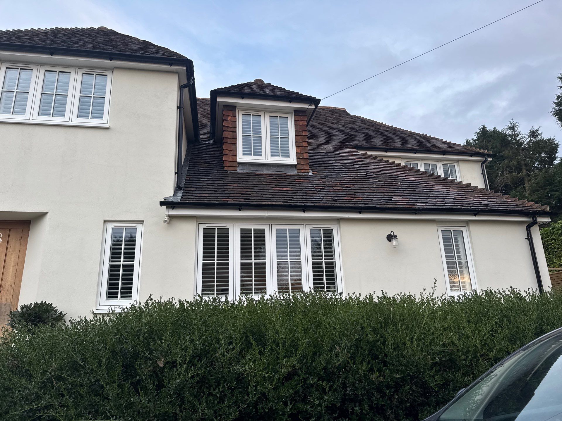Roof Clean  - Moss Removal - Gutter Clean using Honda 15lpm Low Pressure Washing Machine by Ges Exterior Cleaning ltd