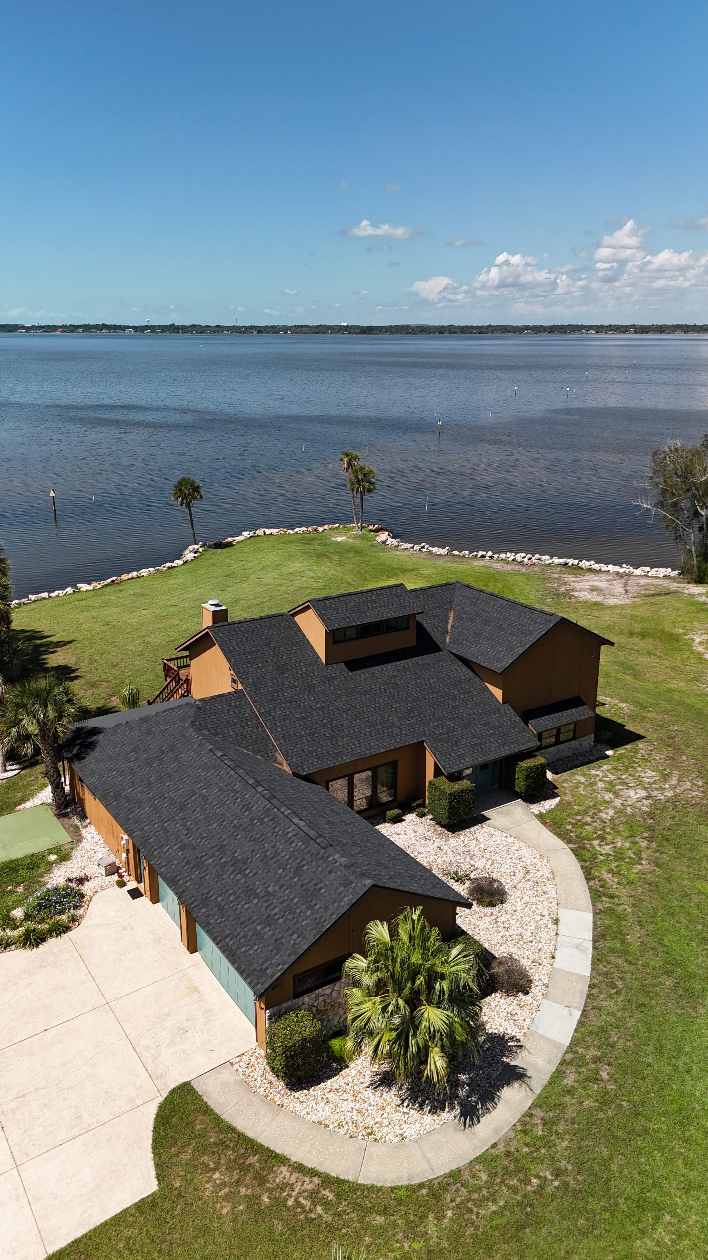 Roof Replacement in Merritt Island Featuring Tamko Titan Rustic Black Shingles by Wiedmann Construction & Roofing