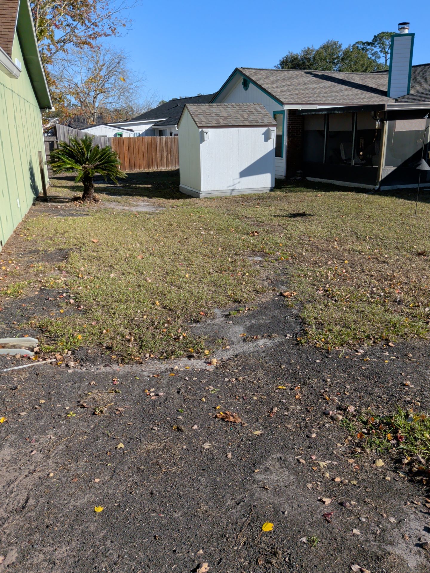 Residential Leaf Removal Service — Westside Jacksonville by Harmoni Home Services