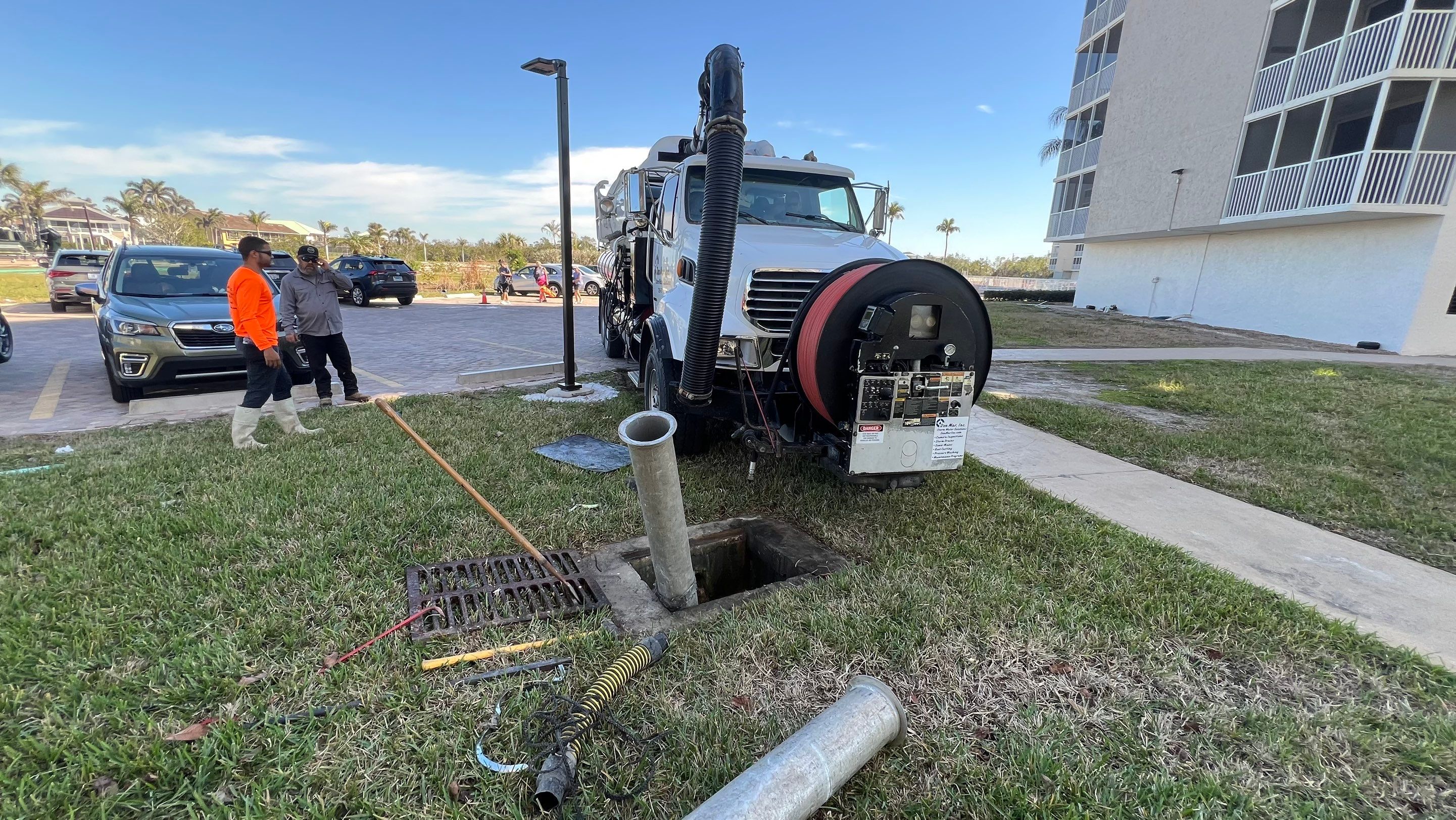 Bonita Springs Condo Stormwater System Maintenance by Don Mar, Inc. Storm Water Solutions