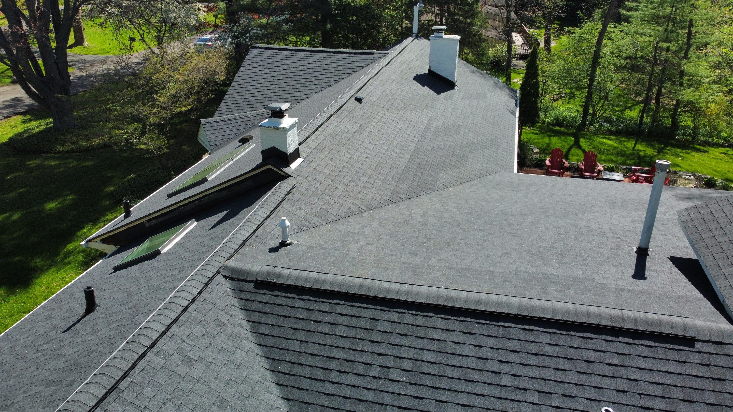 New Roof & Velux Skylight Replacements - Private Residence  by Bloomfield Construction & Restoration