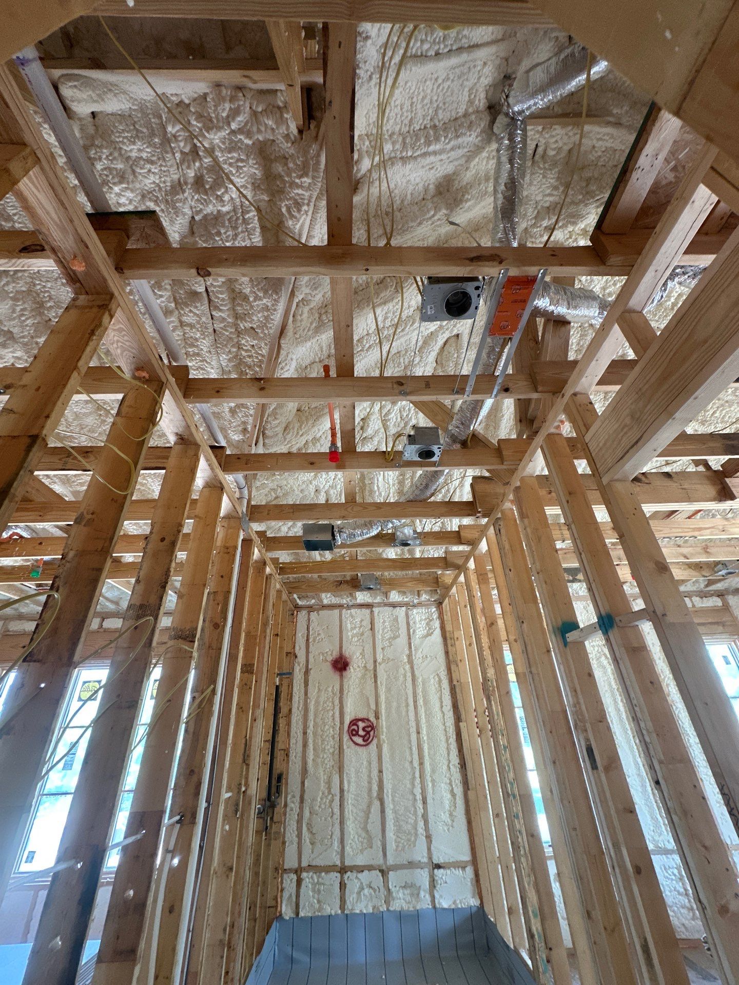 Full encapsulation open cell foam Dallas TX by Apex Insulation Solutions