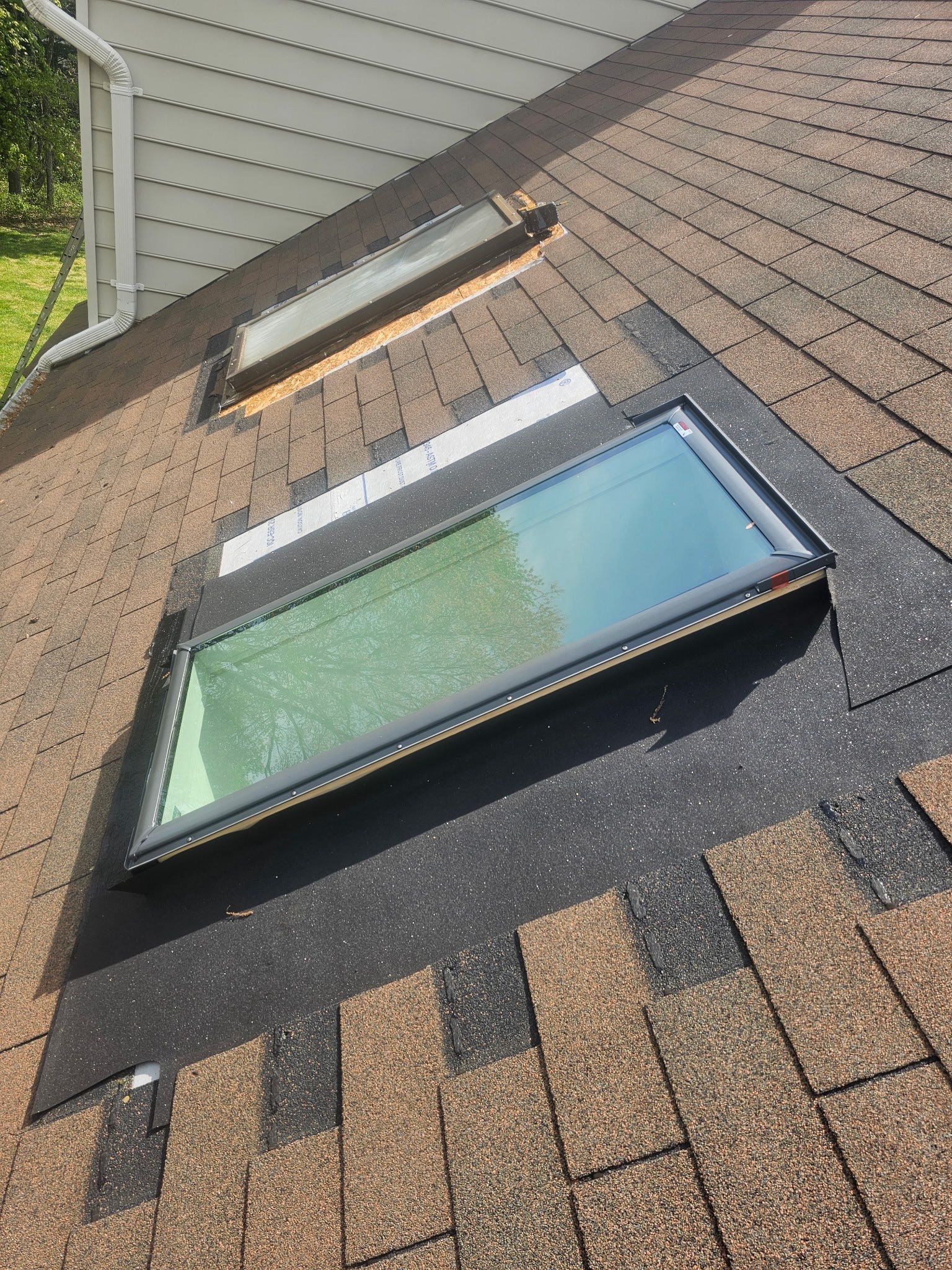 Skylight replacement without full roof replacement by Window Depot of Annapolis