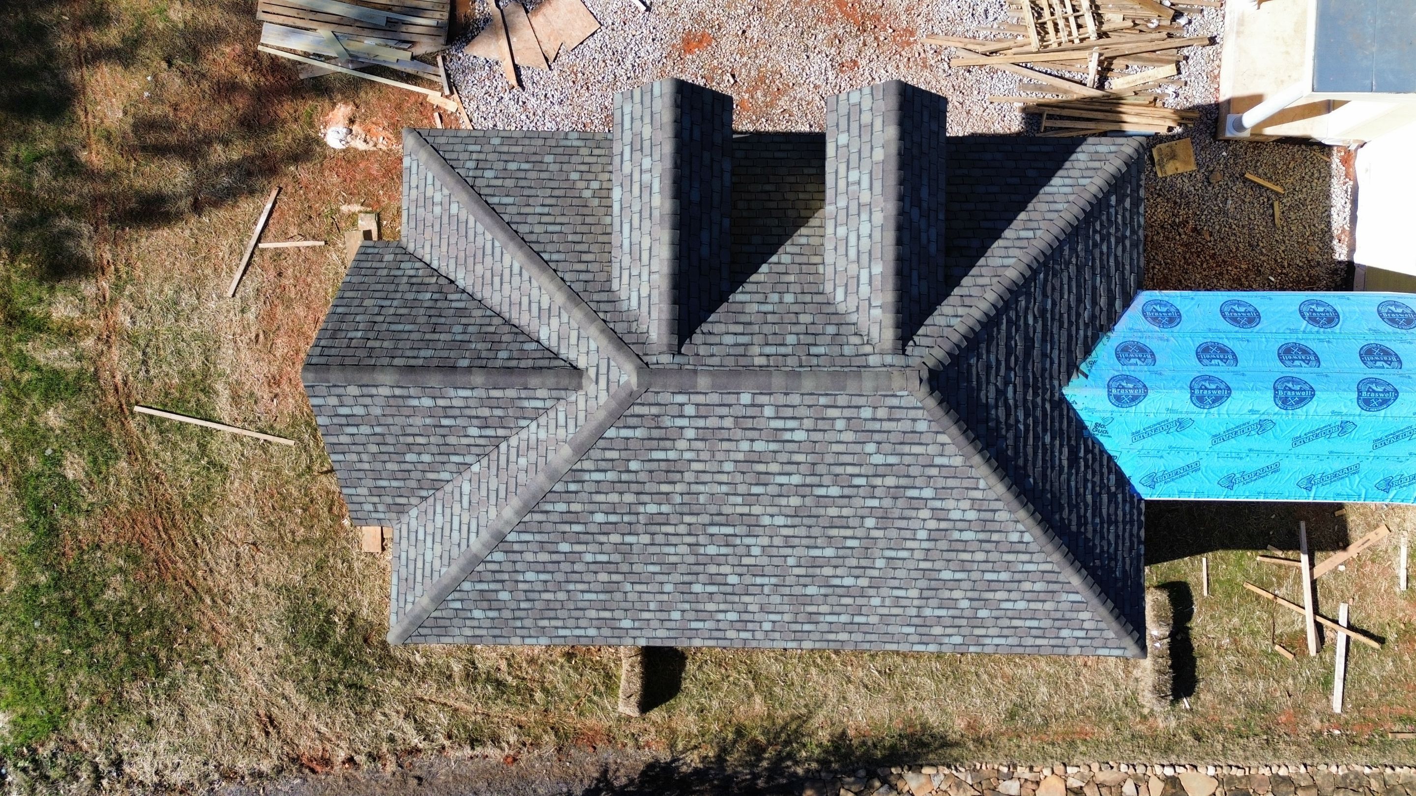 Eatonton, GA Roof Replacement GAF Camelot II Weathered Timber by Reset Roofing