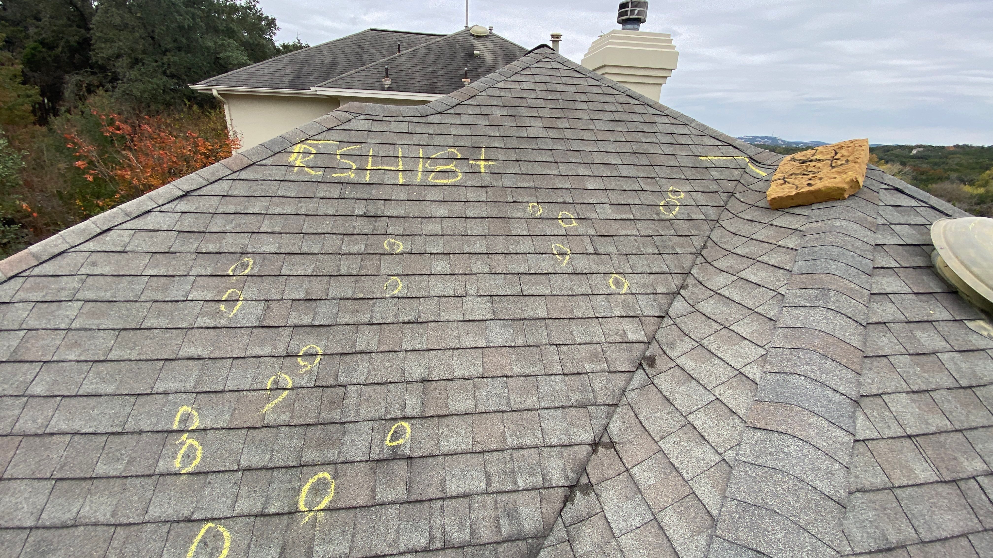 Residential Roof Replacement using GAF - HDZ - Slate by Action Exteriors Austin