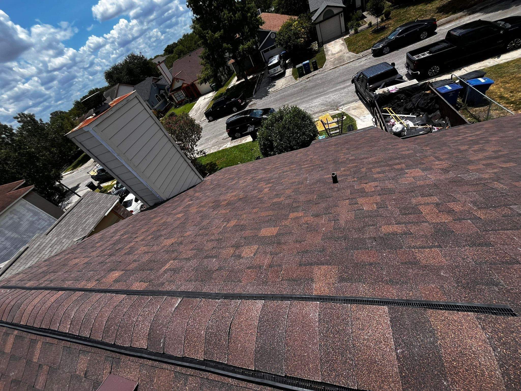 Roof Replacement and Gutter Install - 78244 by bh roofing