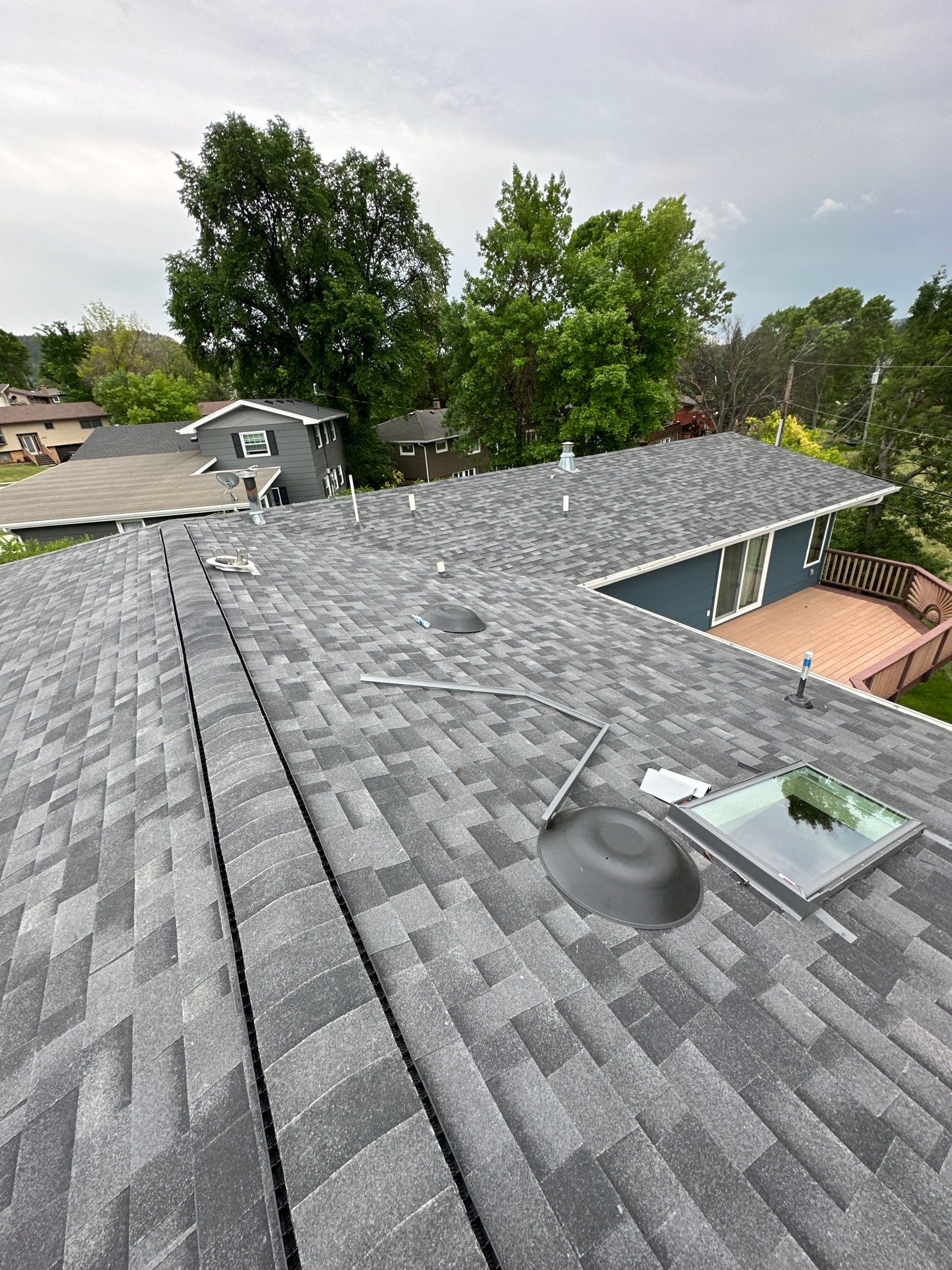 Residential Roofing Installation using Malarkey Shingles by Weather-Tite Exteriors LLC