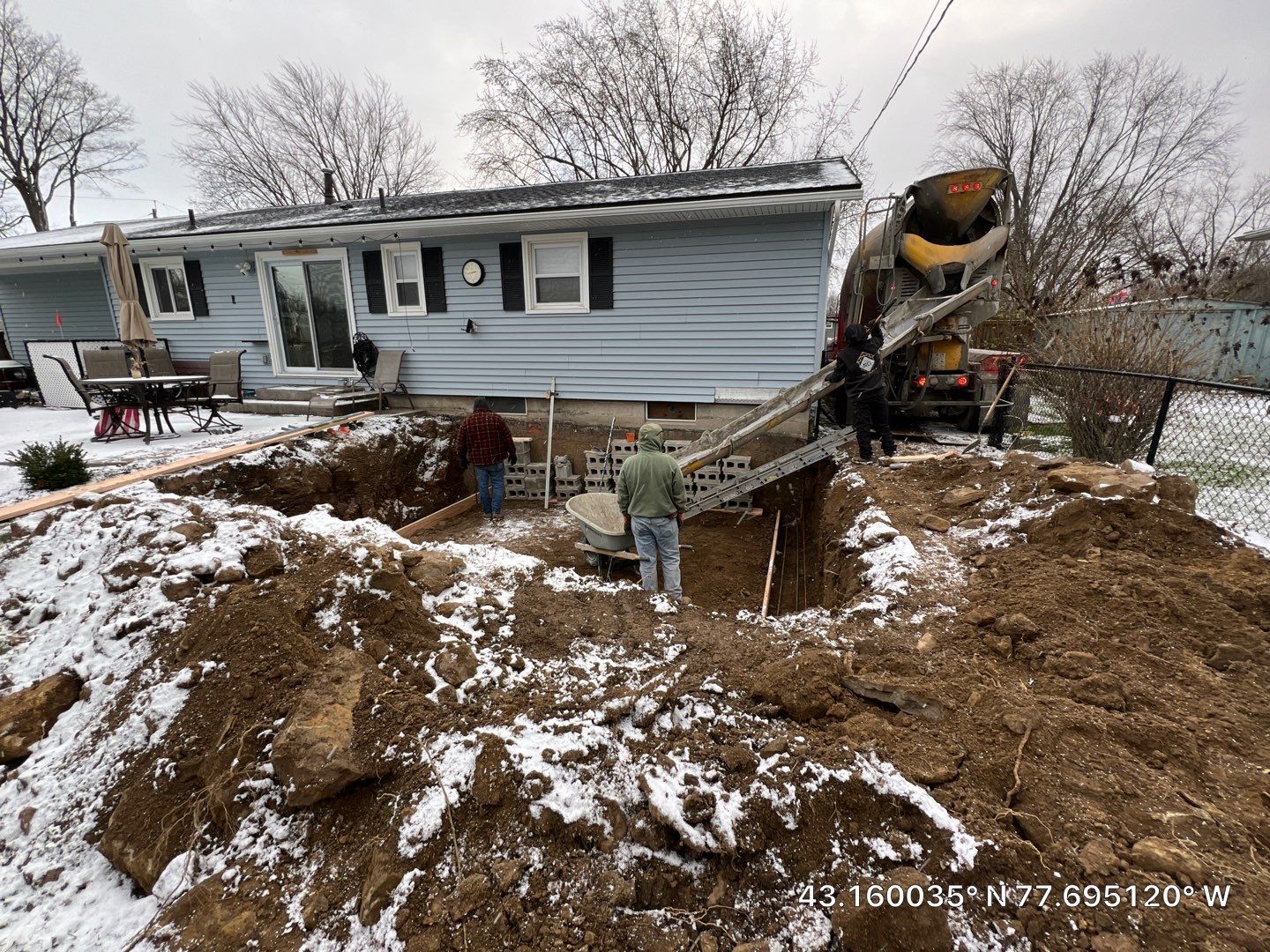 Block Foundation Addition  by NG Masonry & Construction LLC