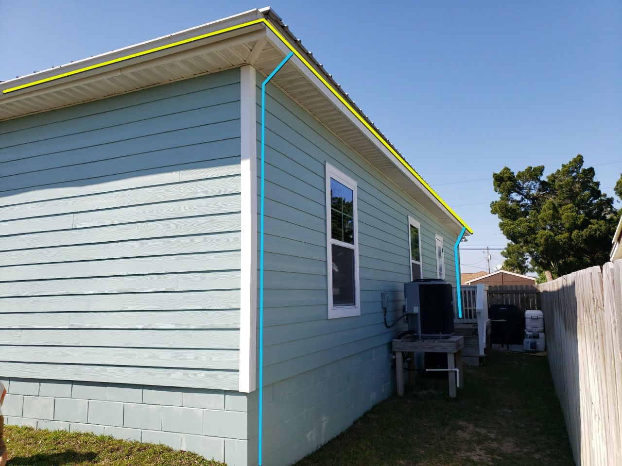 K-Style Seamless Gutter Installation using 6 Inch Seamless Aluminum Gutters by Gutter Professors