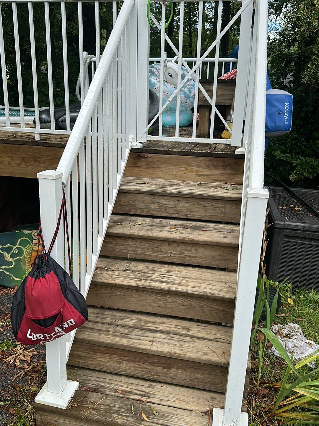 Coated Deck using Wood Sealant by DuraSeal