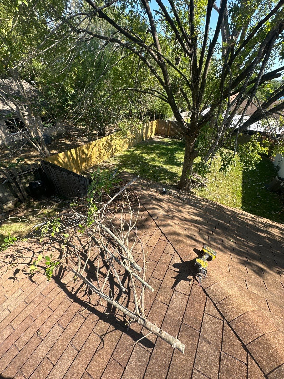 Hail Damage using Owen's Corning Duration (Lifetime) Shingles by Roof Repair Company