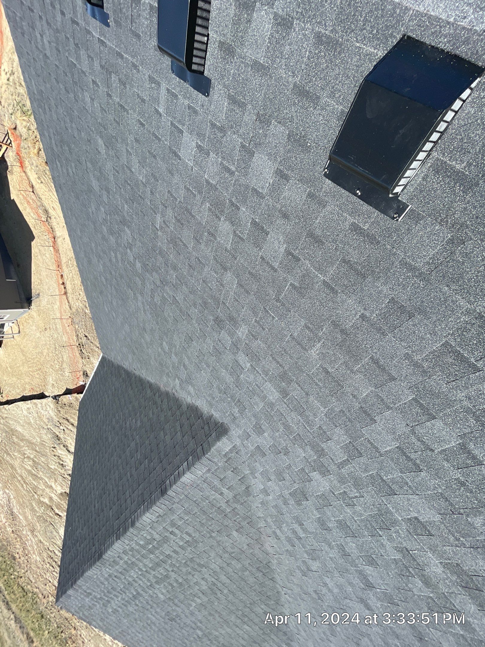 Residential Roofing Installation using Atlas Pinnacle Impact Black Shadow by Blue Peaks Roofing LLC 