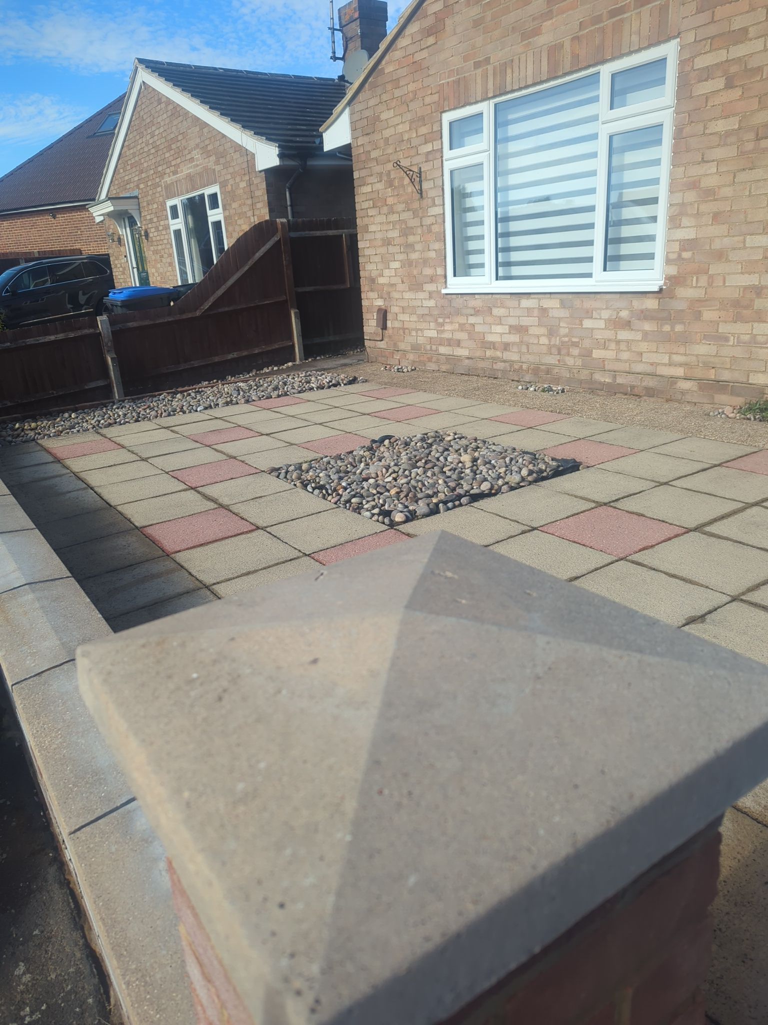 Driveway And Patio Clean using honda 21 ltr/min by Ges Exterior Cleaning ltd