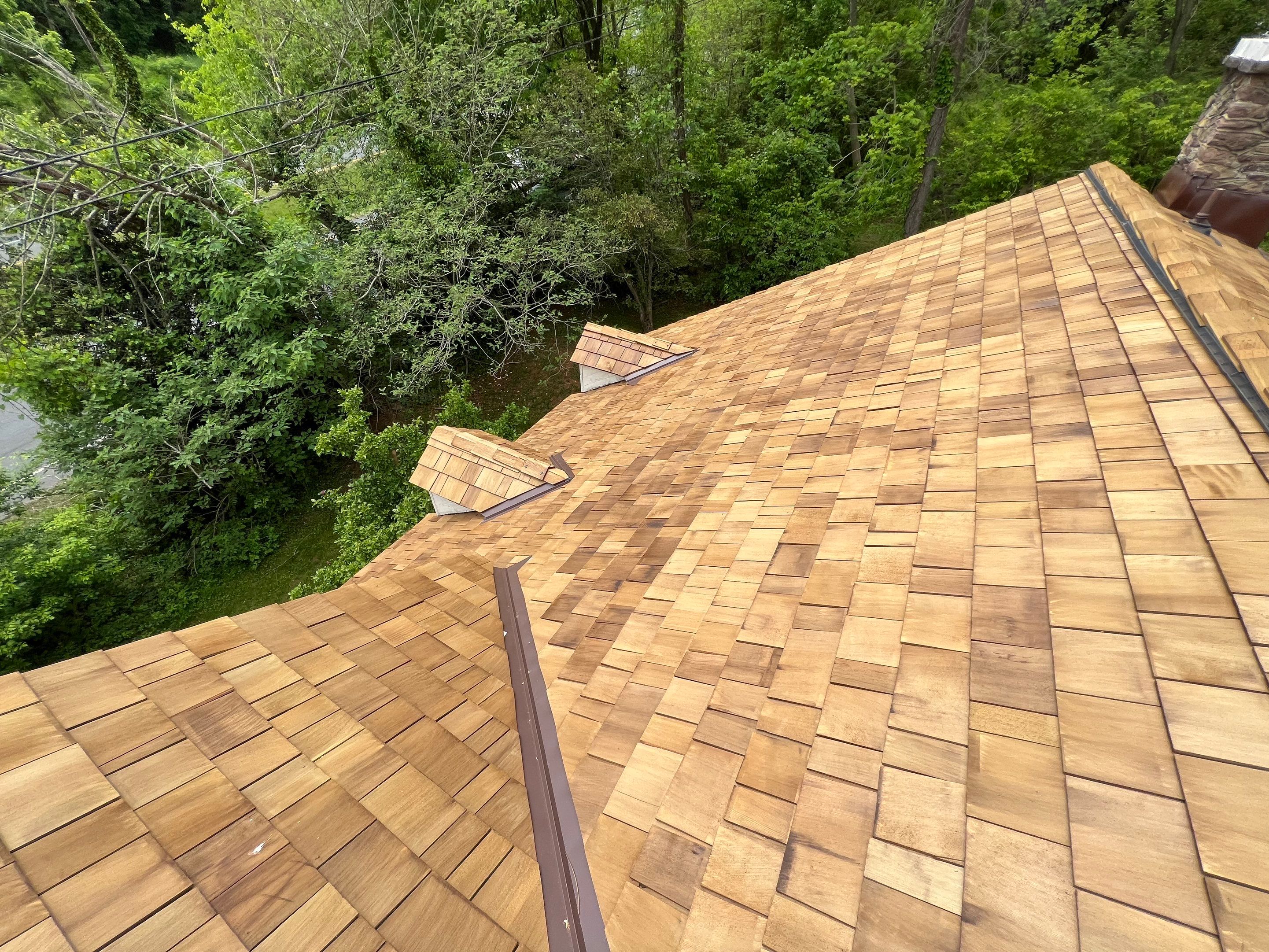 Gainesville Historic Structure: Western Red Cedar #1 Perfection G&R CCA Cedar Shakes by RM Banning, Inc.