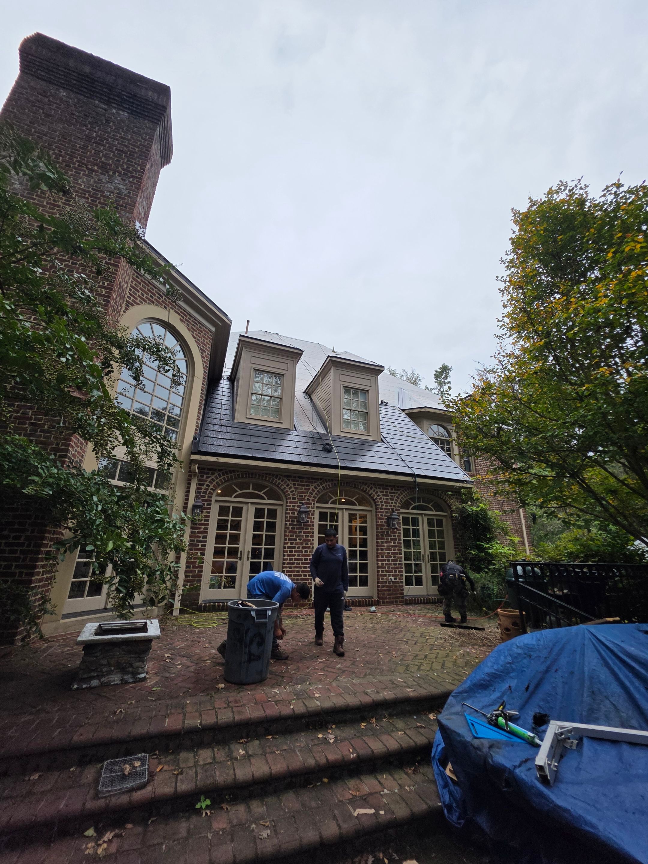 Extravagant Tesla Solar Roof in Maryland by American Home Contractors