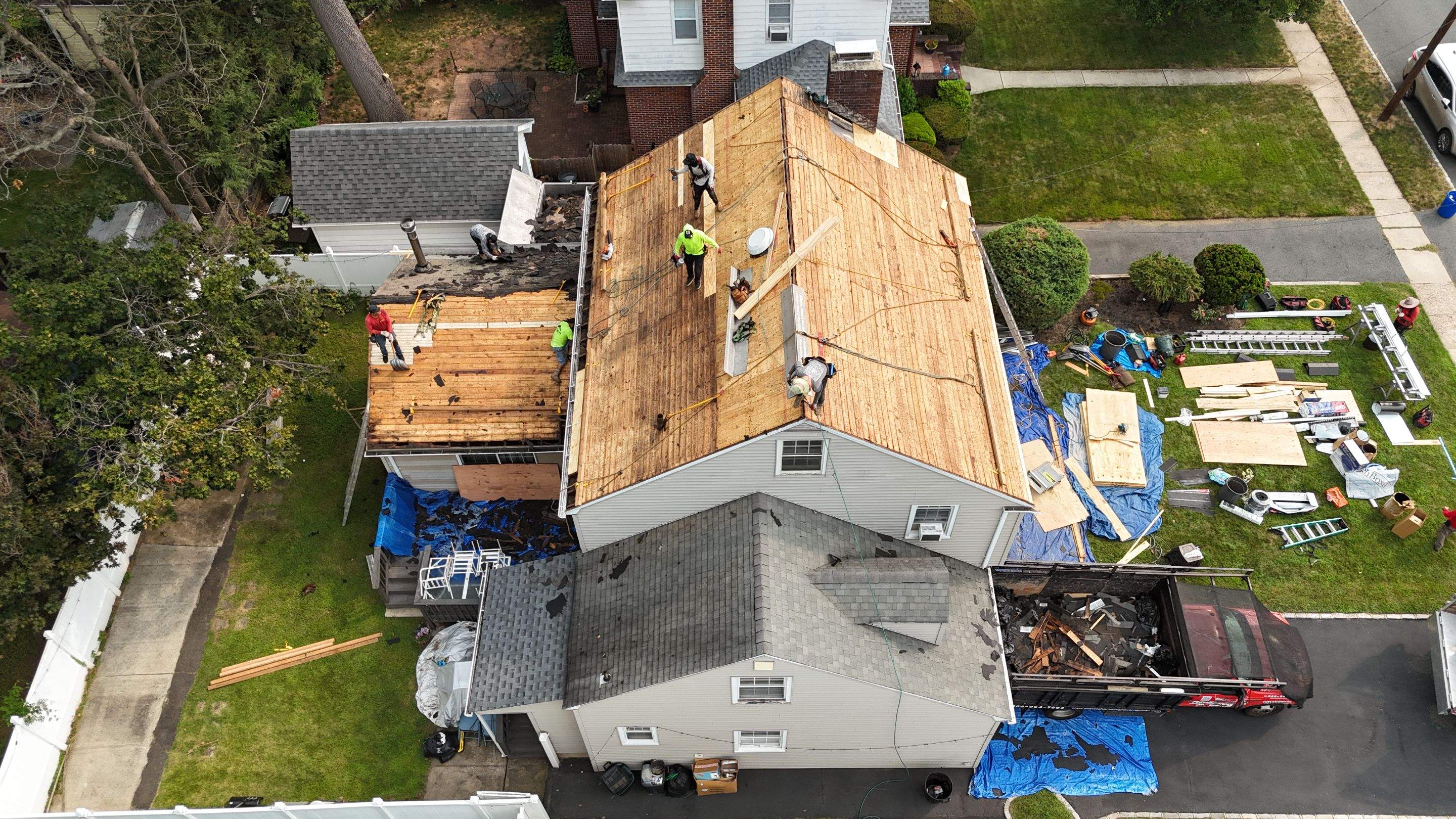 Roof Project in Union, NJ by All State Home Improvement Inc.