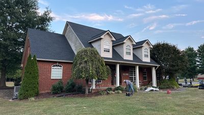 Residential Roofing Installation using GAF Timberline HDZ Charcoal