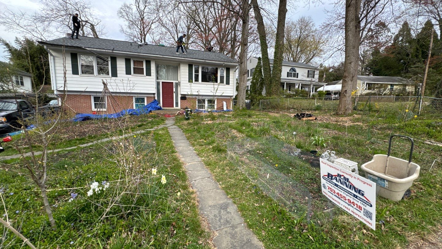 Falls Church Landmark Pro Roof in Max Def Pewter by RM Banning, Inc.