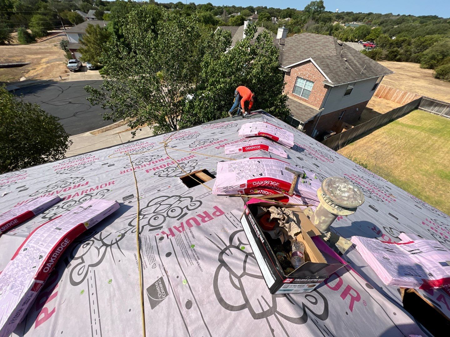 Residential Roofing Maintenance and Vent Repairs in Round Rock by Caliber Restoration LLC