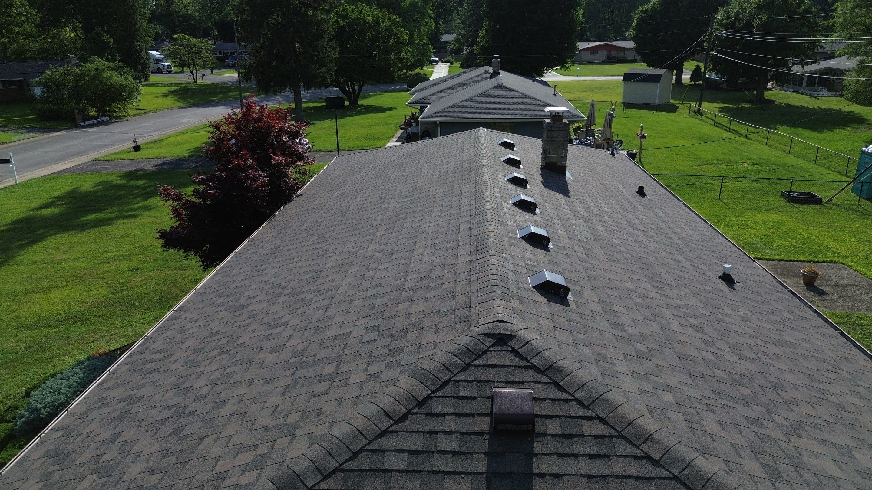 Project in Indianapolis by Moss Roofing