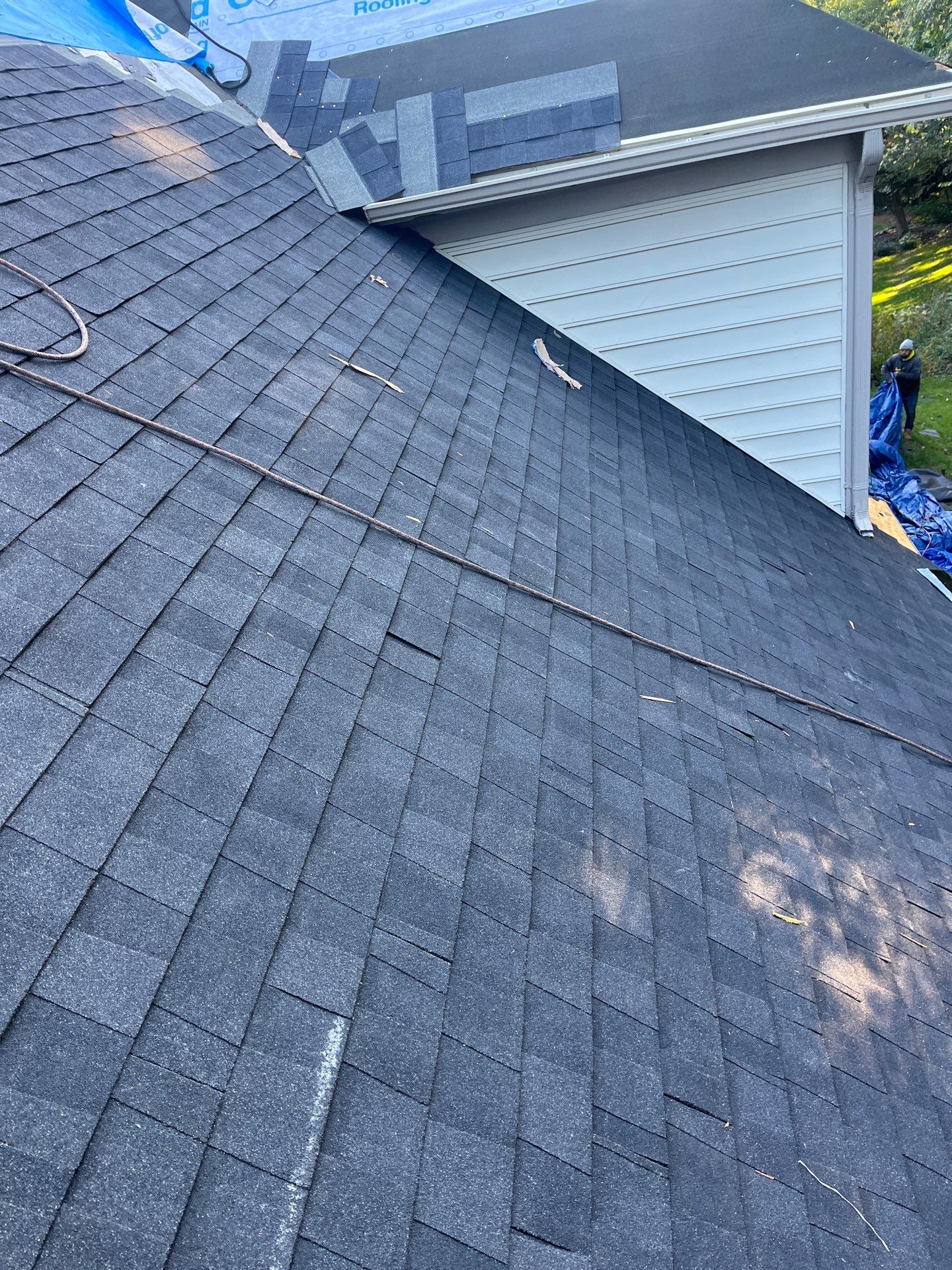 Burke: Residential Roof Replacement with CertainTeed Landmark Pro Designer Shingles in Max Def Charcoal Black by RM Banning, Inc.