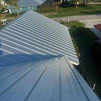 24ga 1" Nail-Strip Mill Finish by Total Roofing System The Metal Roof Experts