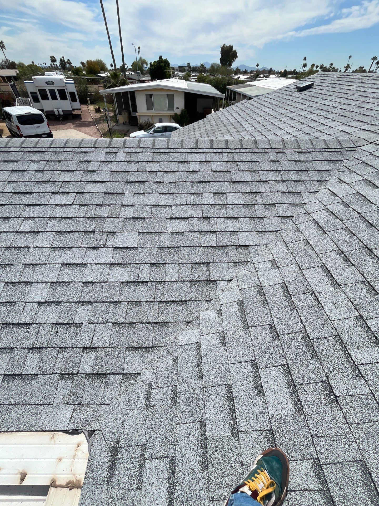 Silver Birch Shingles by Reimagine Roofing