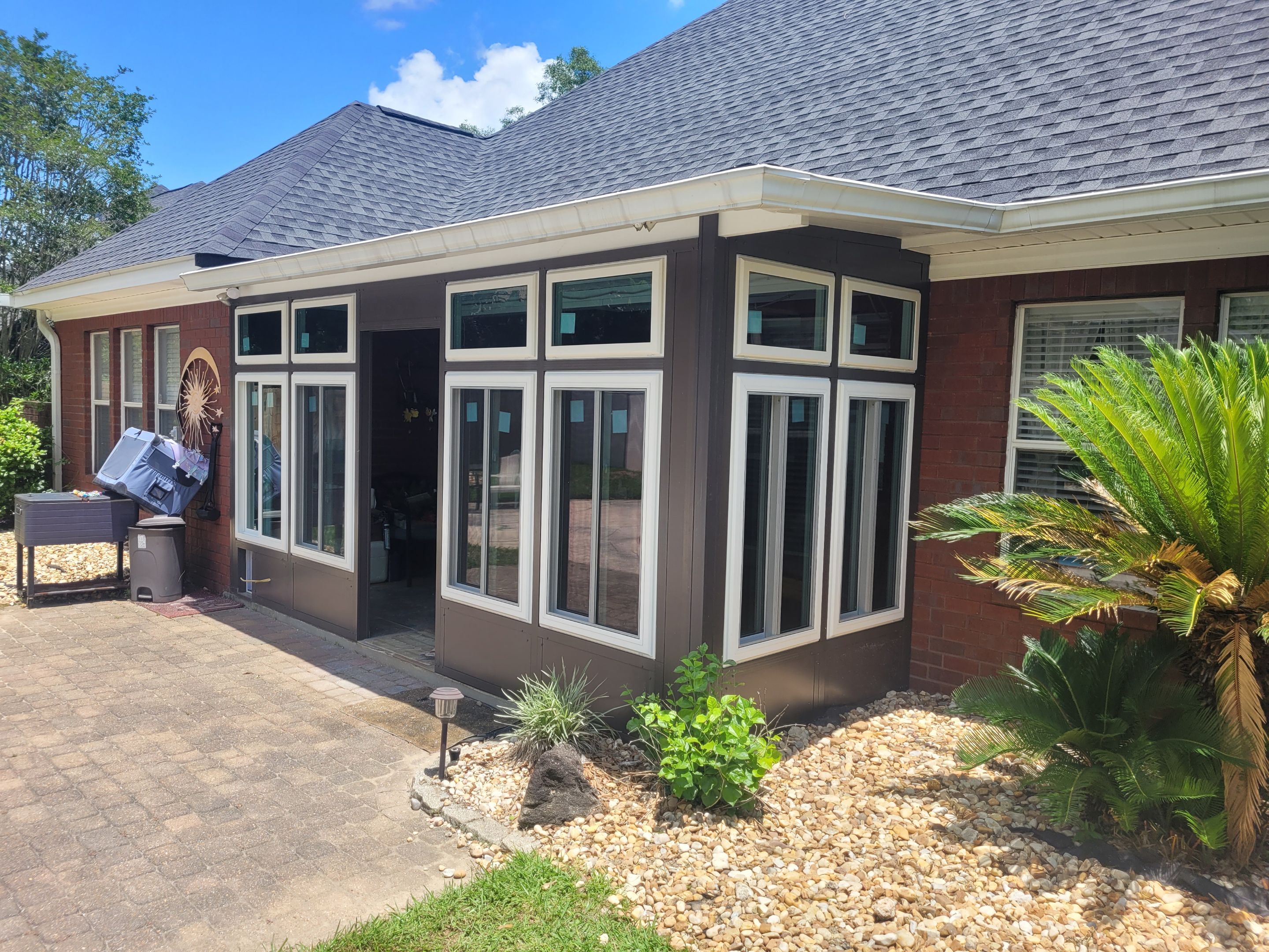 Screen Room to Glass Room Transformation by Titan Sunrooms