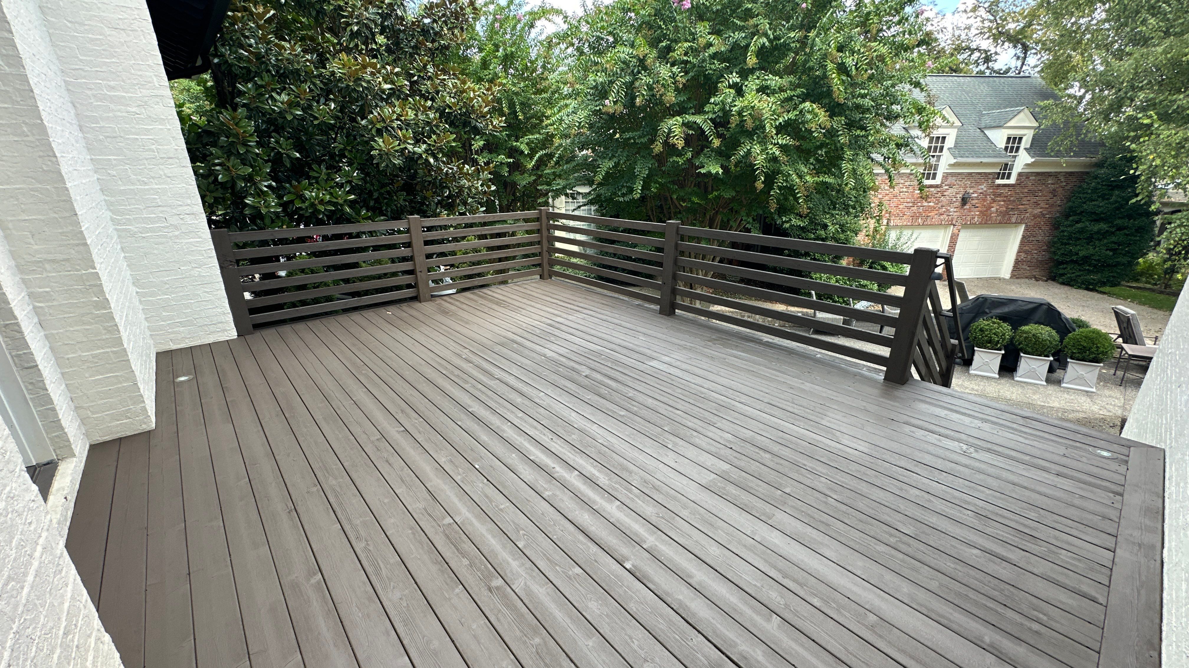 Deck Staining in Nashville by Music City Improvements
