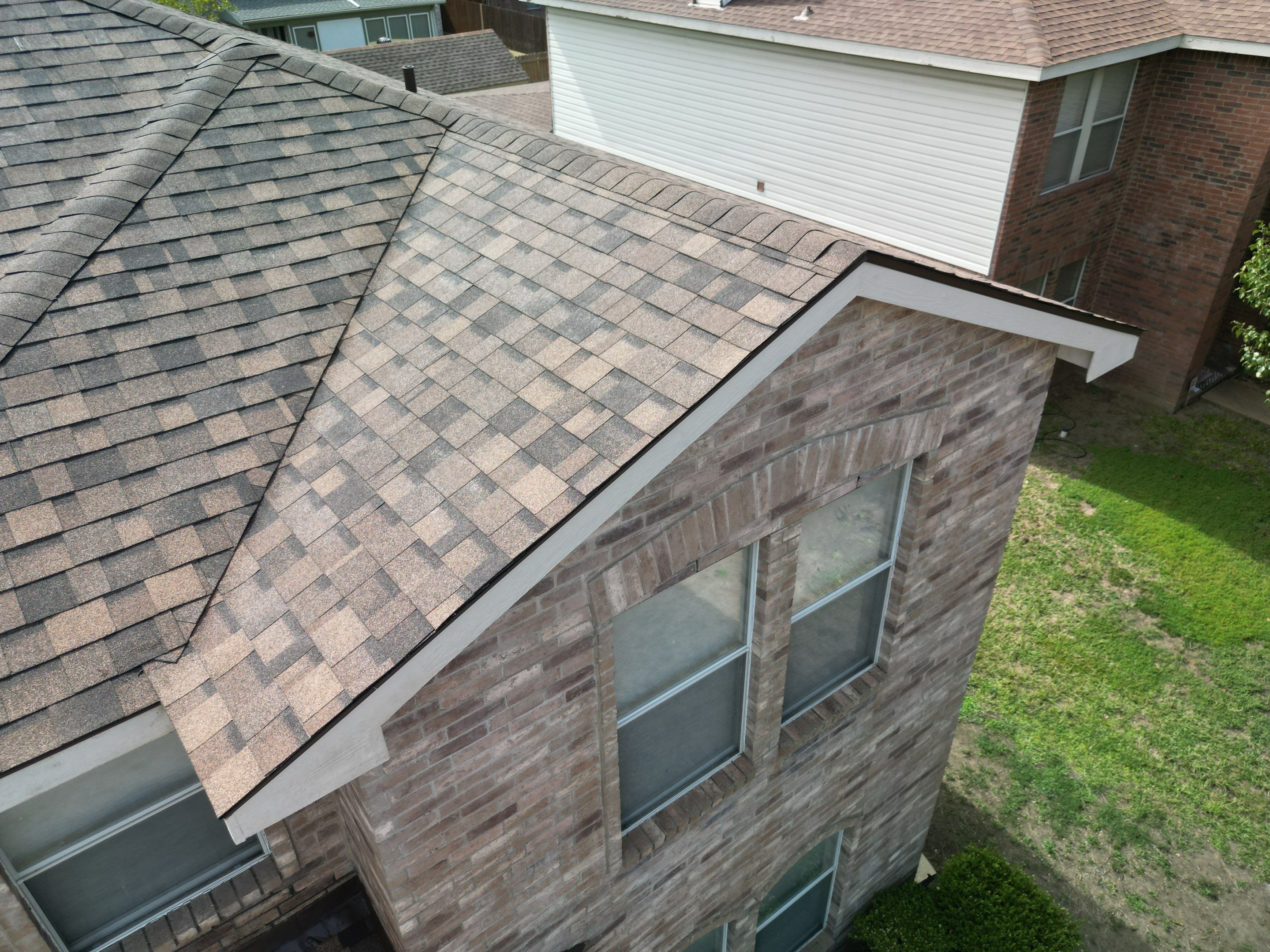 Full Roof Replacement, Chimney Rebuild and Interior Damage Replacement by First United Roofing & Construction