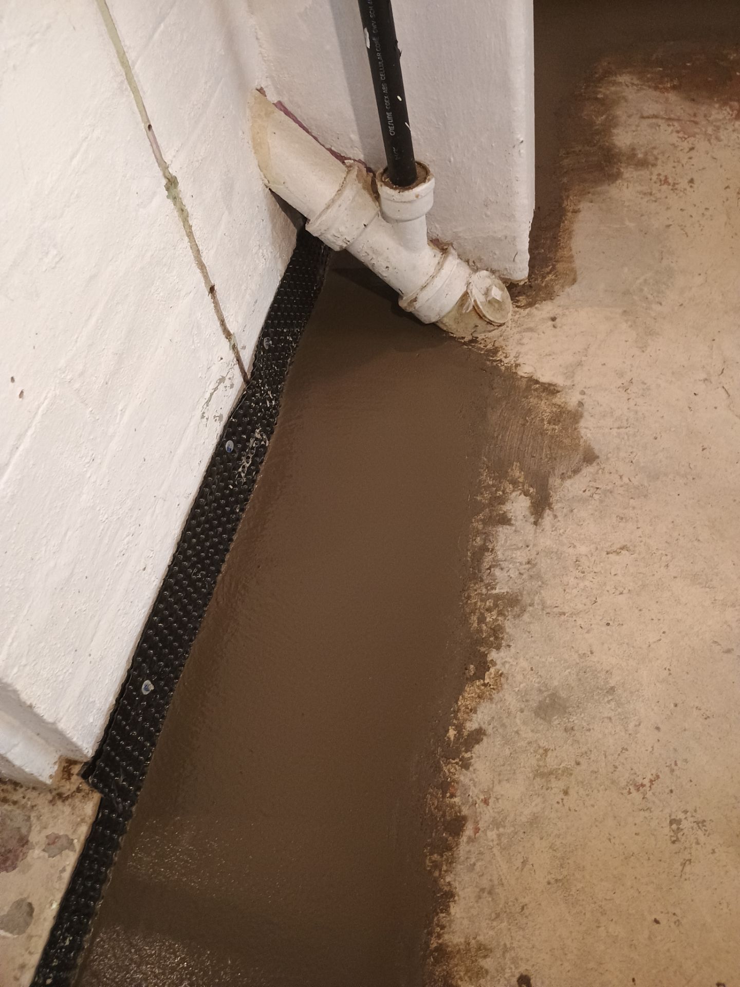 Another Drain Tile Project in the Books by Waterproofing Northeast