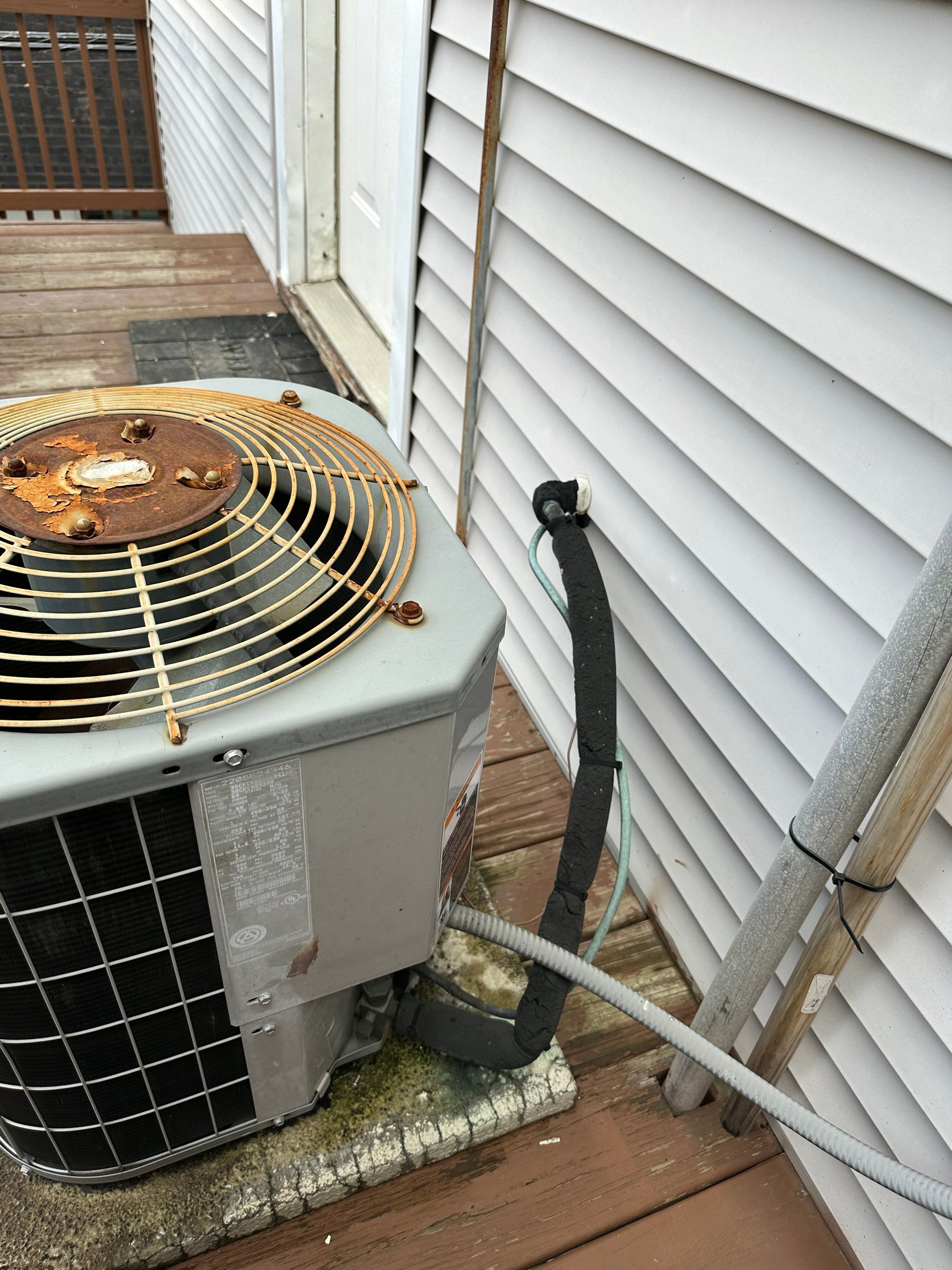 Hybrid Heat Pump System Attic Installation by MMDS