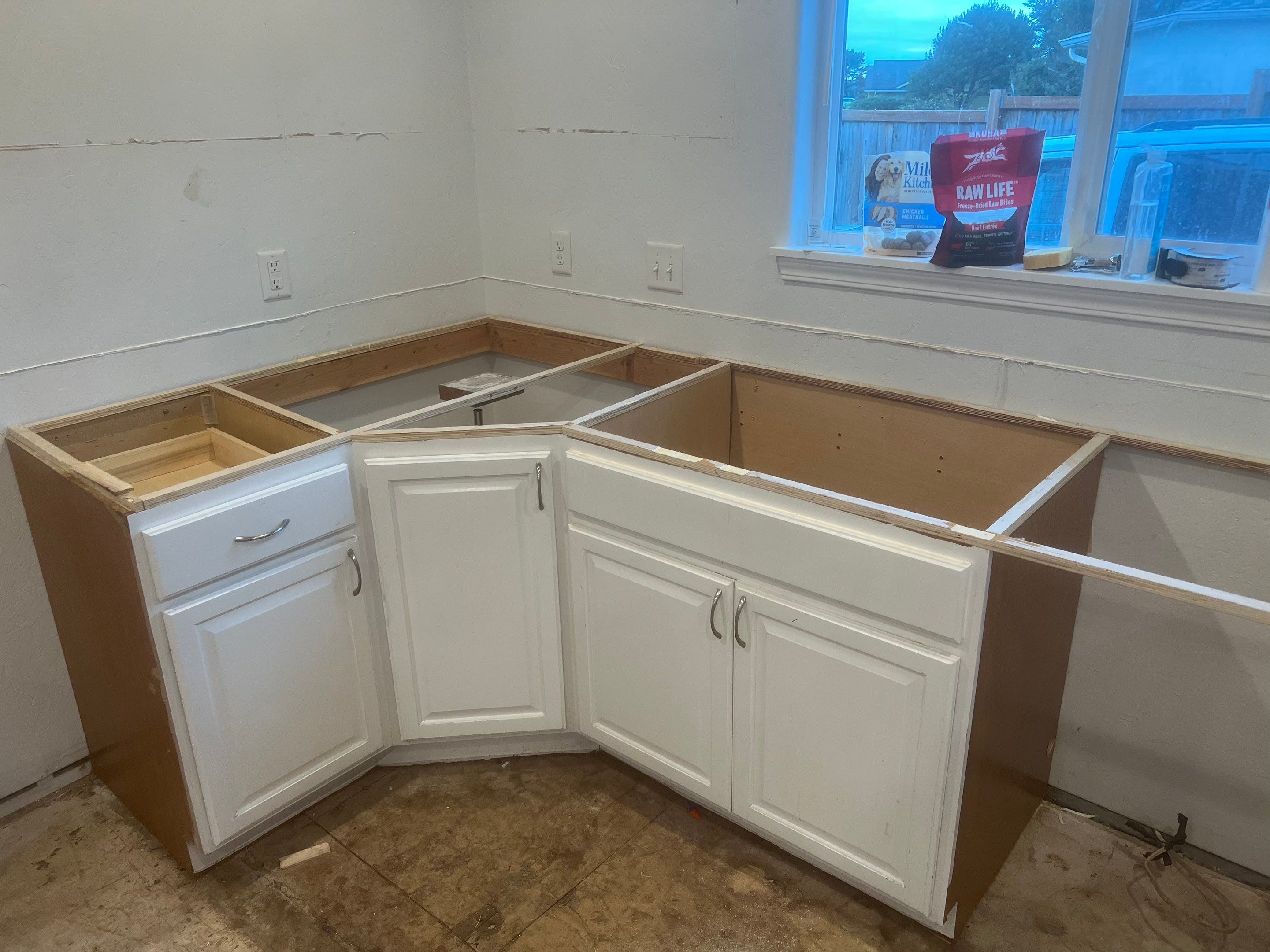 Structural Subfloor Repair and LVP Flooring Installation in Brookings by KMD Surfaces INC.