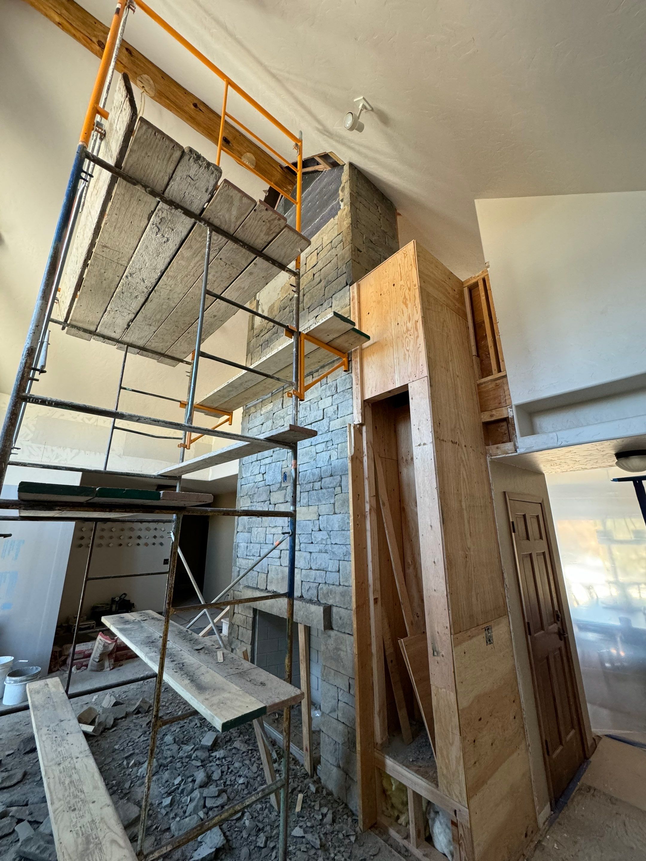 Renovation Project in Big Sky by Blue Room Construction LLC
