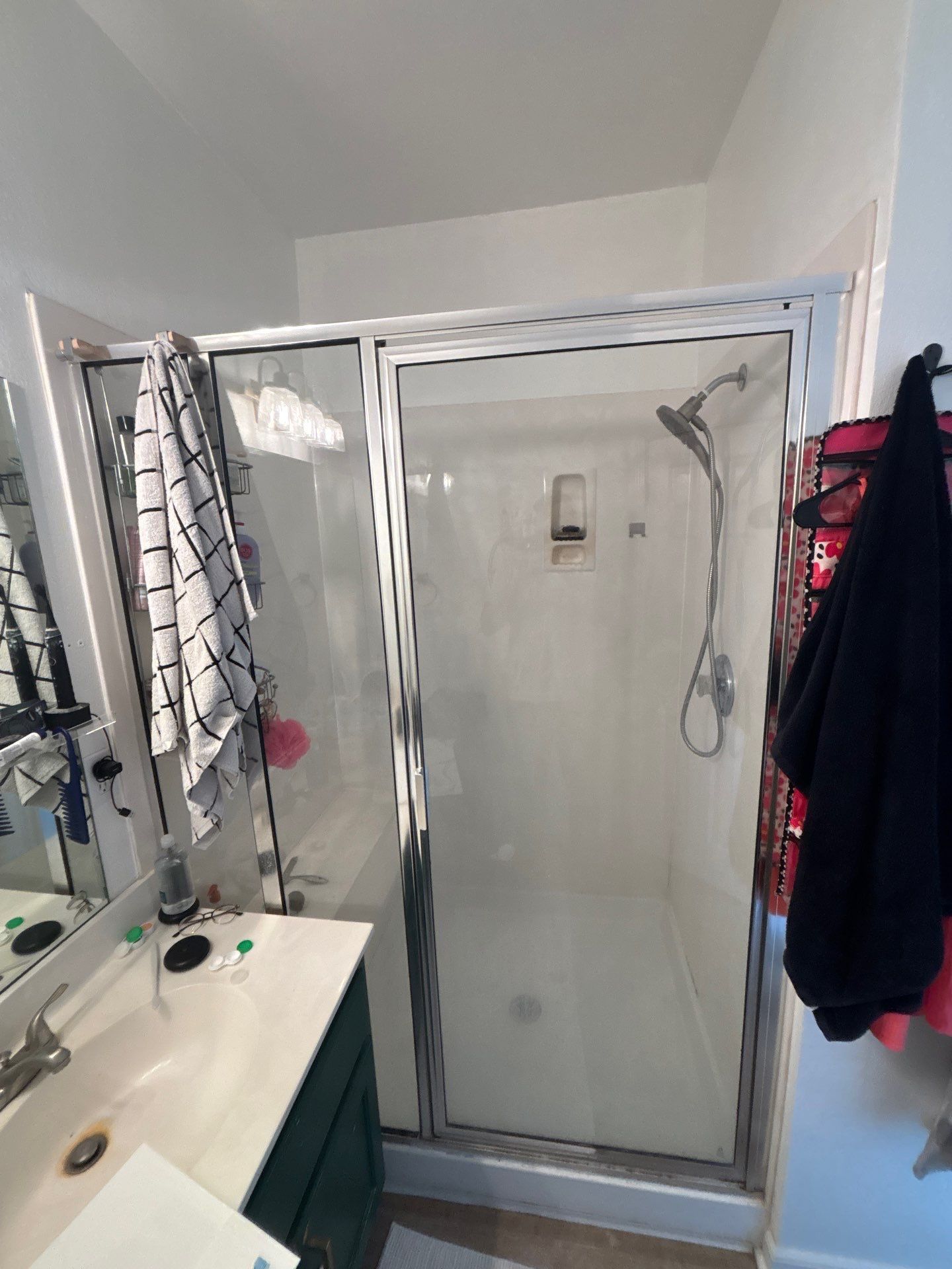 Two bathroom remodel in Buda by Lane Lauritsen - The Hill Country, Texas