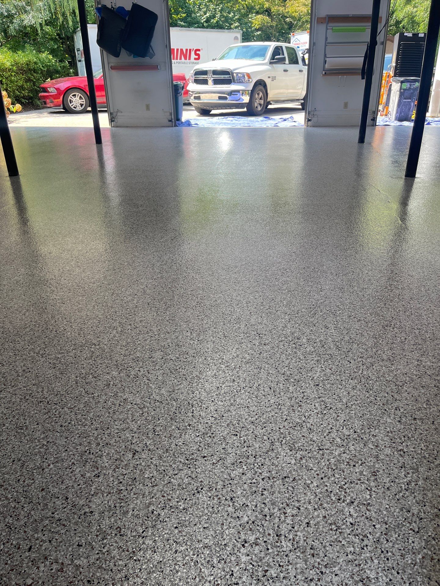 Garage Floor Coating using Coyote by My Garage Floor Guys
