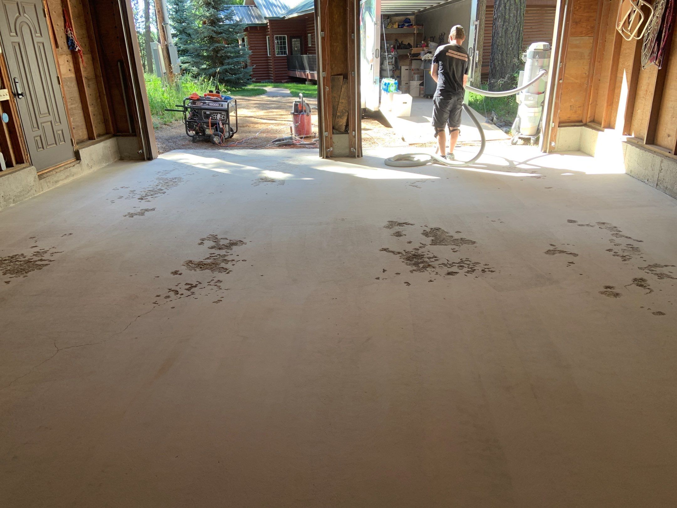 Countertop Transformation using Galaxy Colorway by Croc Coatings, LLC