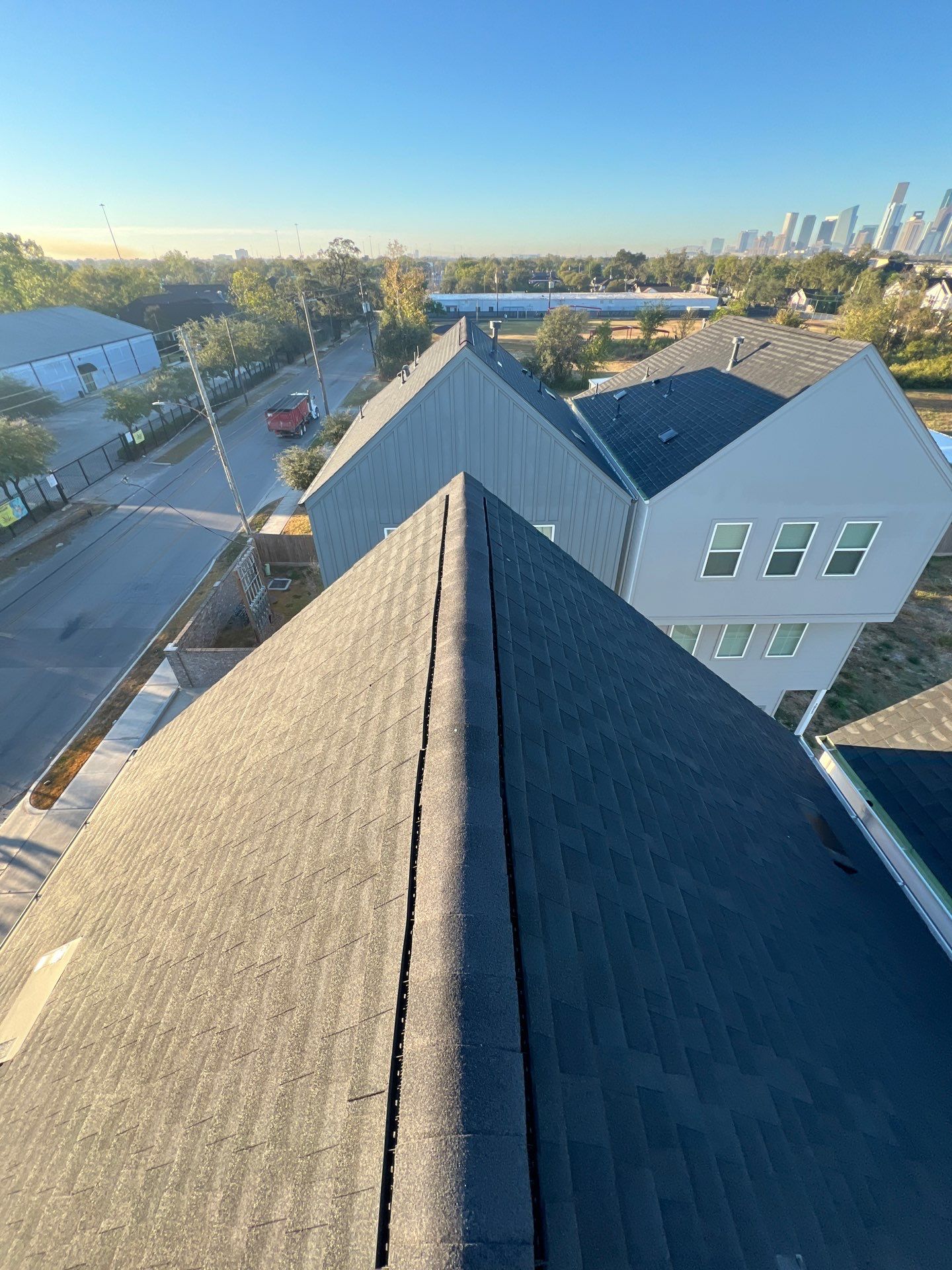 Hail Damage using Owen's Corning Duration (Lifetime) Shingles by Roof Repair Company