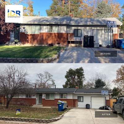 Meridian Single Level Residential Roofing Installation