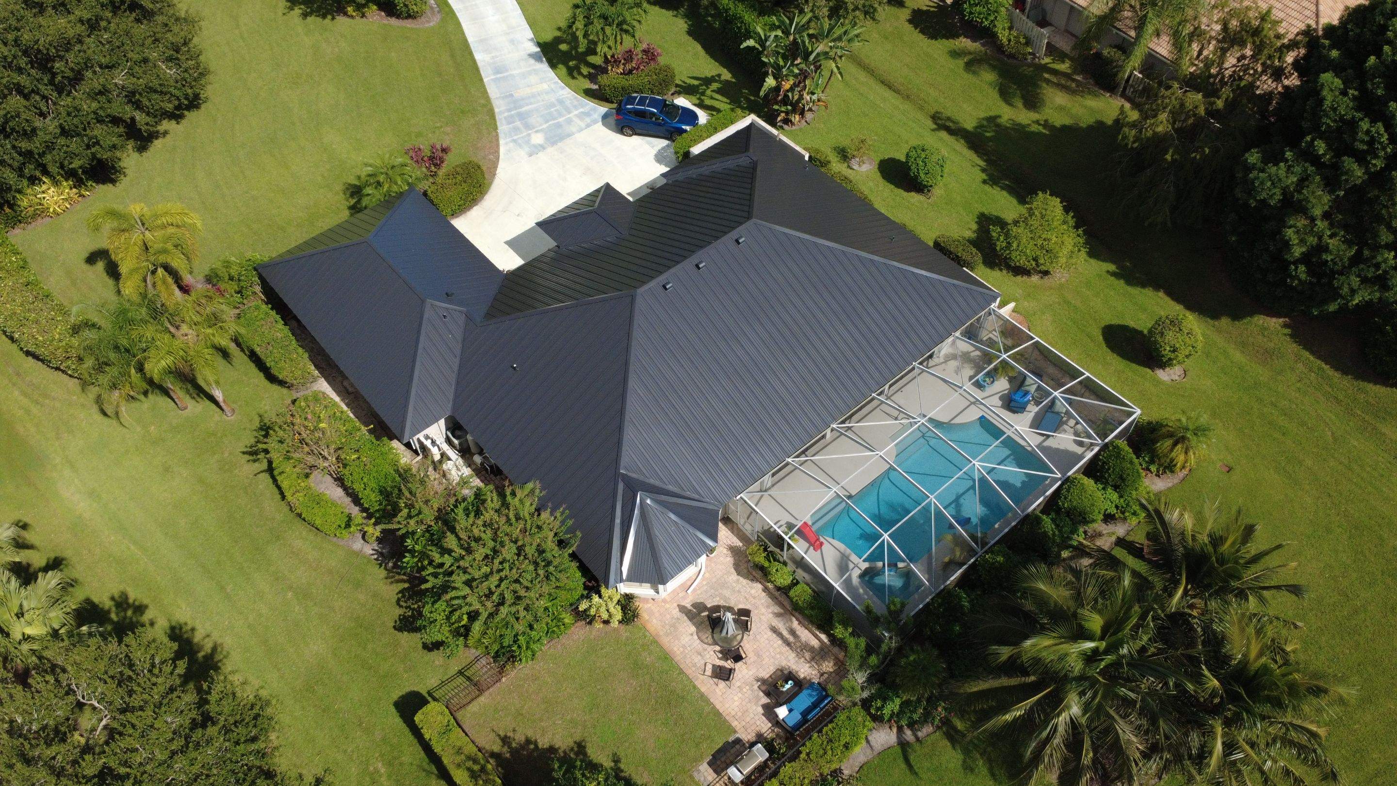 Kynar (Color Coated) Standing Seam Metal Roof Replacement by Sailfish Roofing